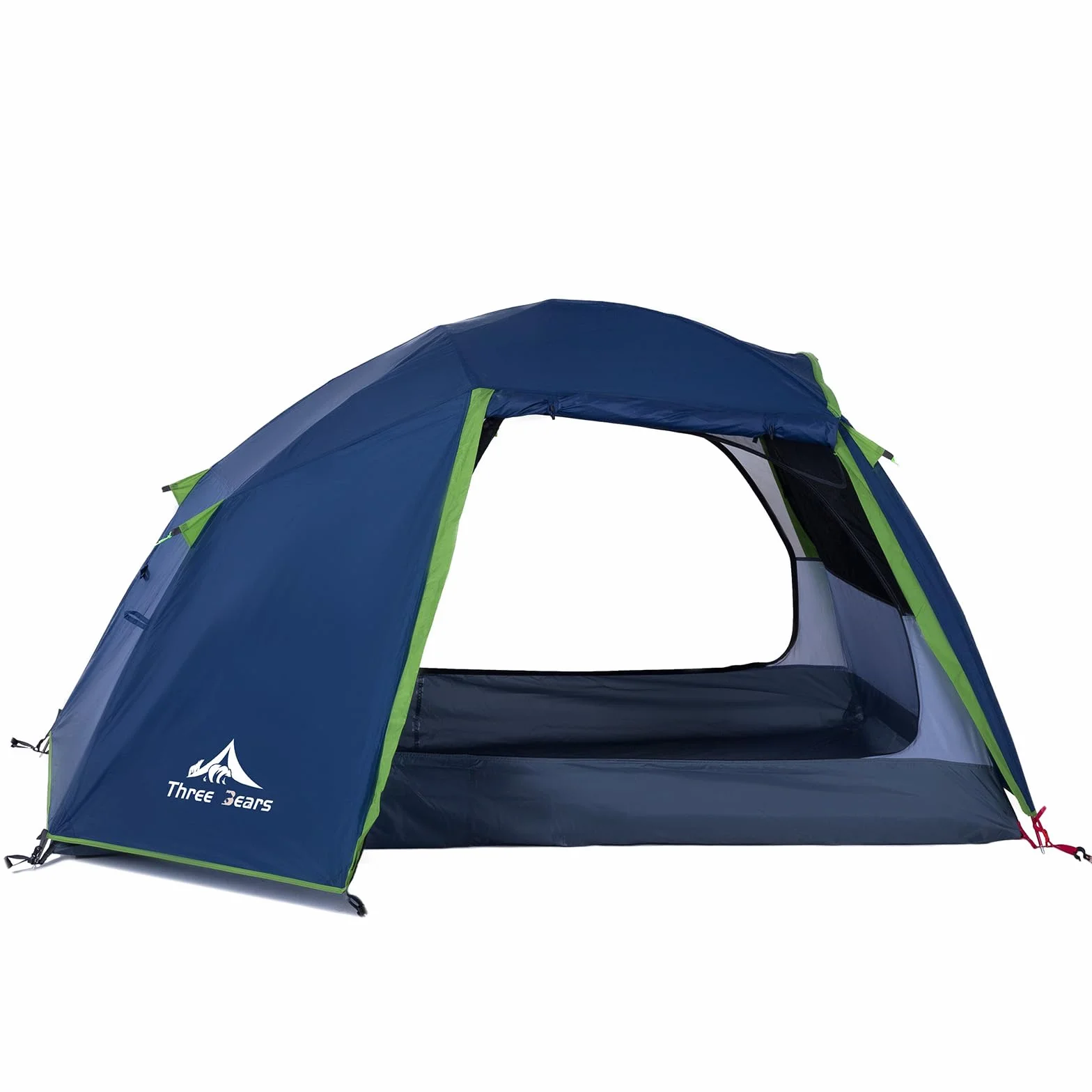 2-Person Camping Tent, Waterproof & Windproof Lightweight Backpacking Tent for Hiking, Camping, Mountaineering & Travel - Durable & Easy Setup