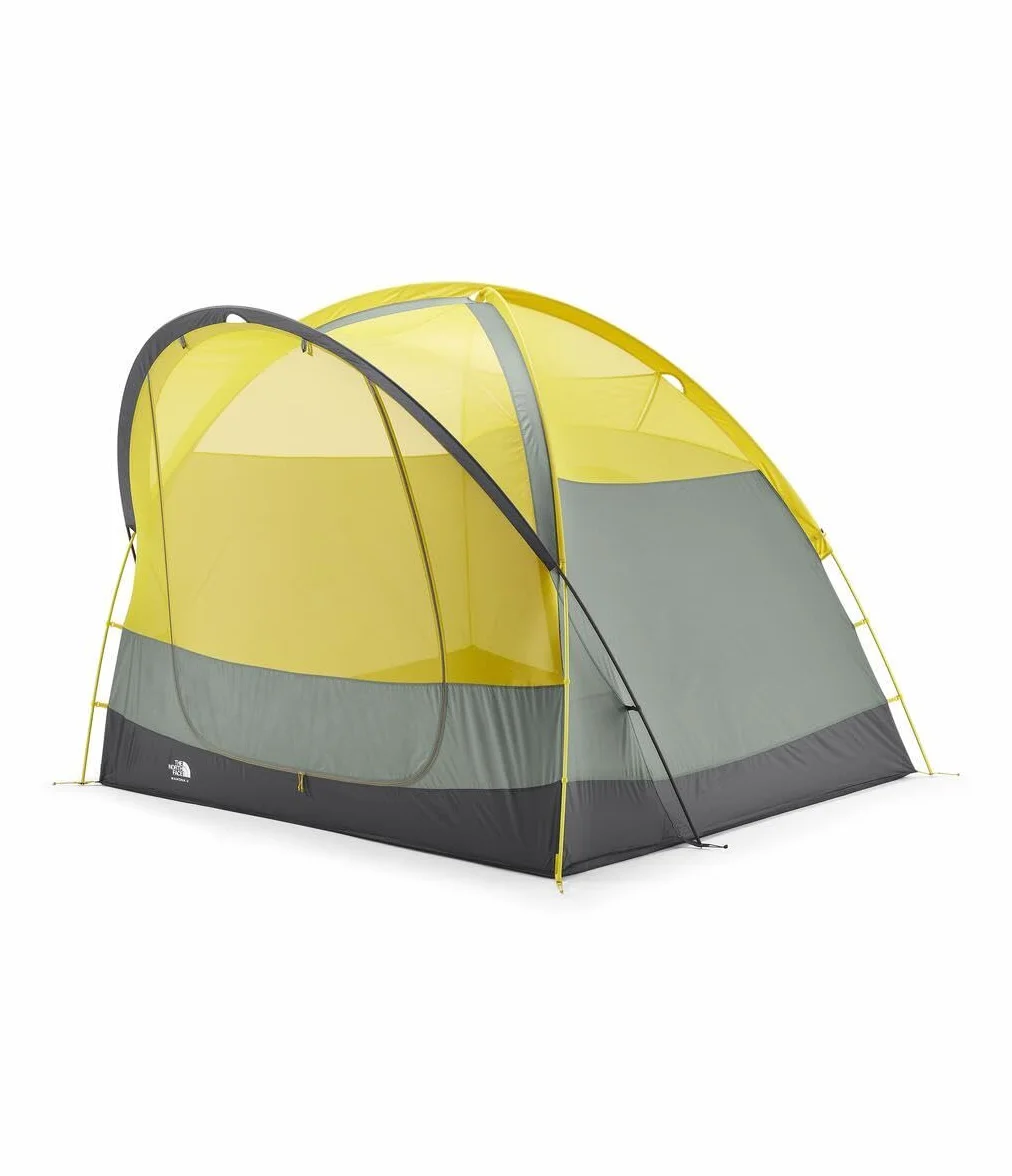 Tents Wawona 4 Tent | Four-Person Camping Tent, Water Repellent, Spacious & Easy to Set Up, Attached Vestibule Area