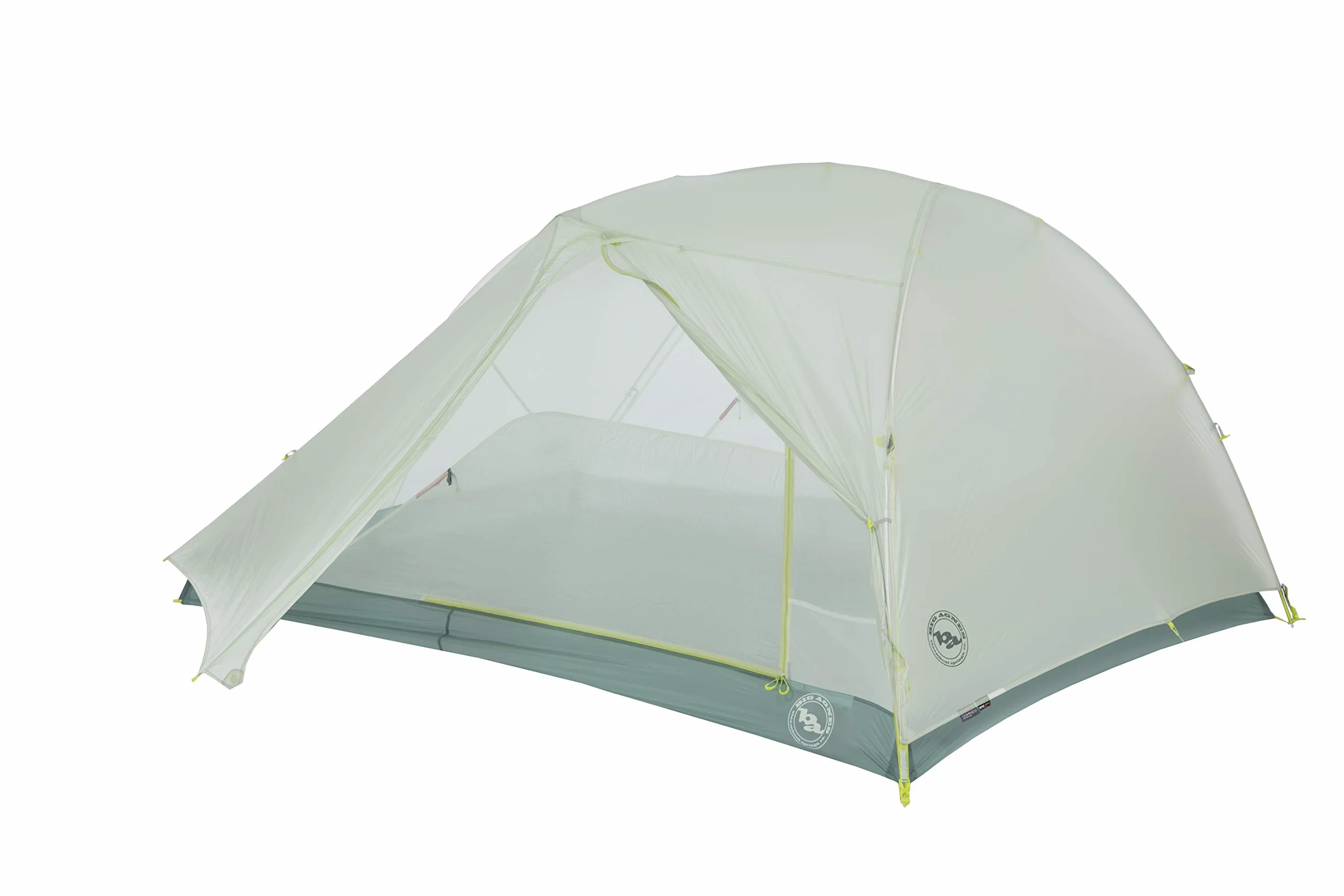 Tiger Wall Platinum - Ultralight 3-Season Tent | Semi-freestanding double-door tent with proprietary fabric, Low Vent airflow, and roomy interior space