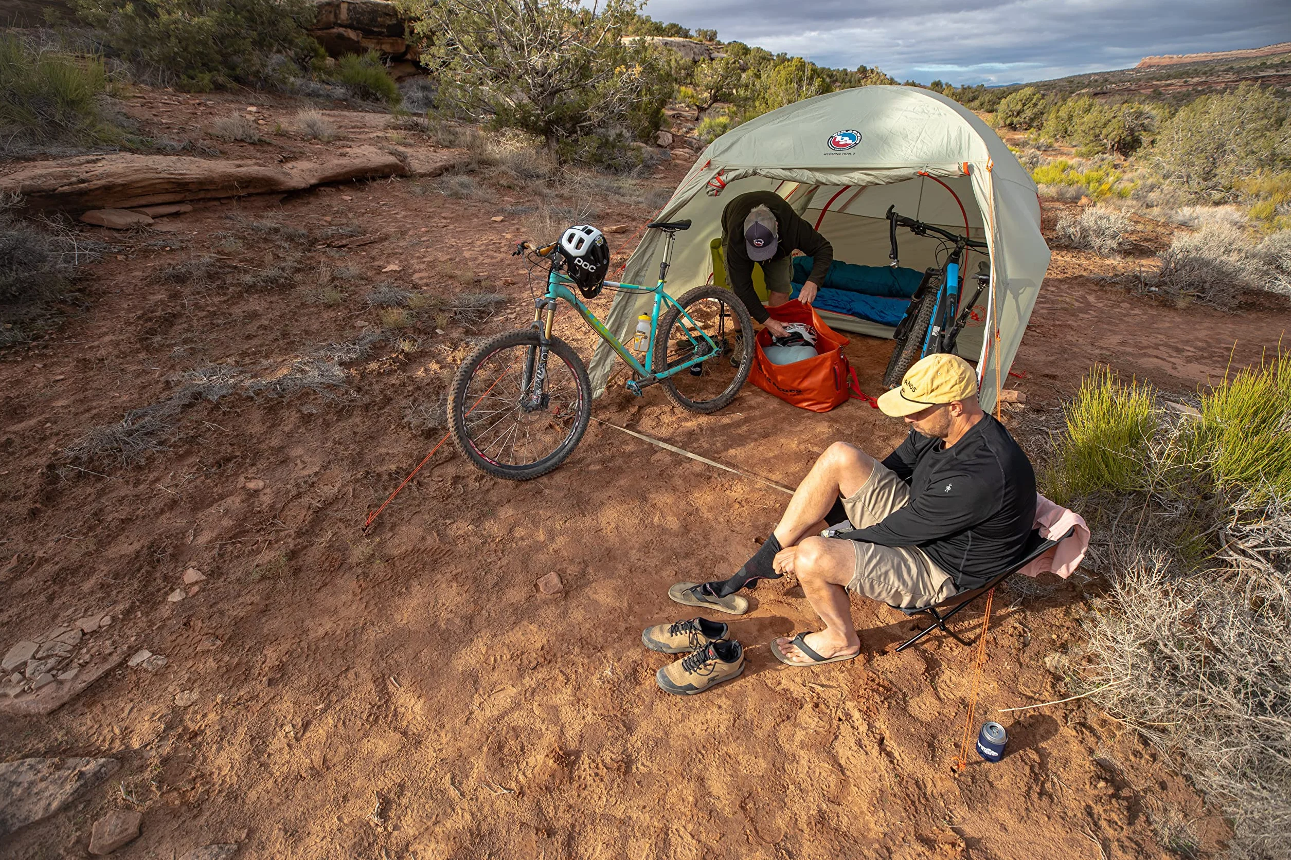 Wyoming Trail 2 Tent: 2-Person 3-Season, Olive, One Size