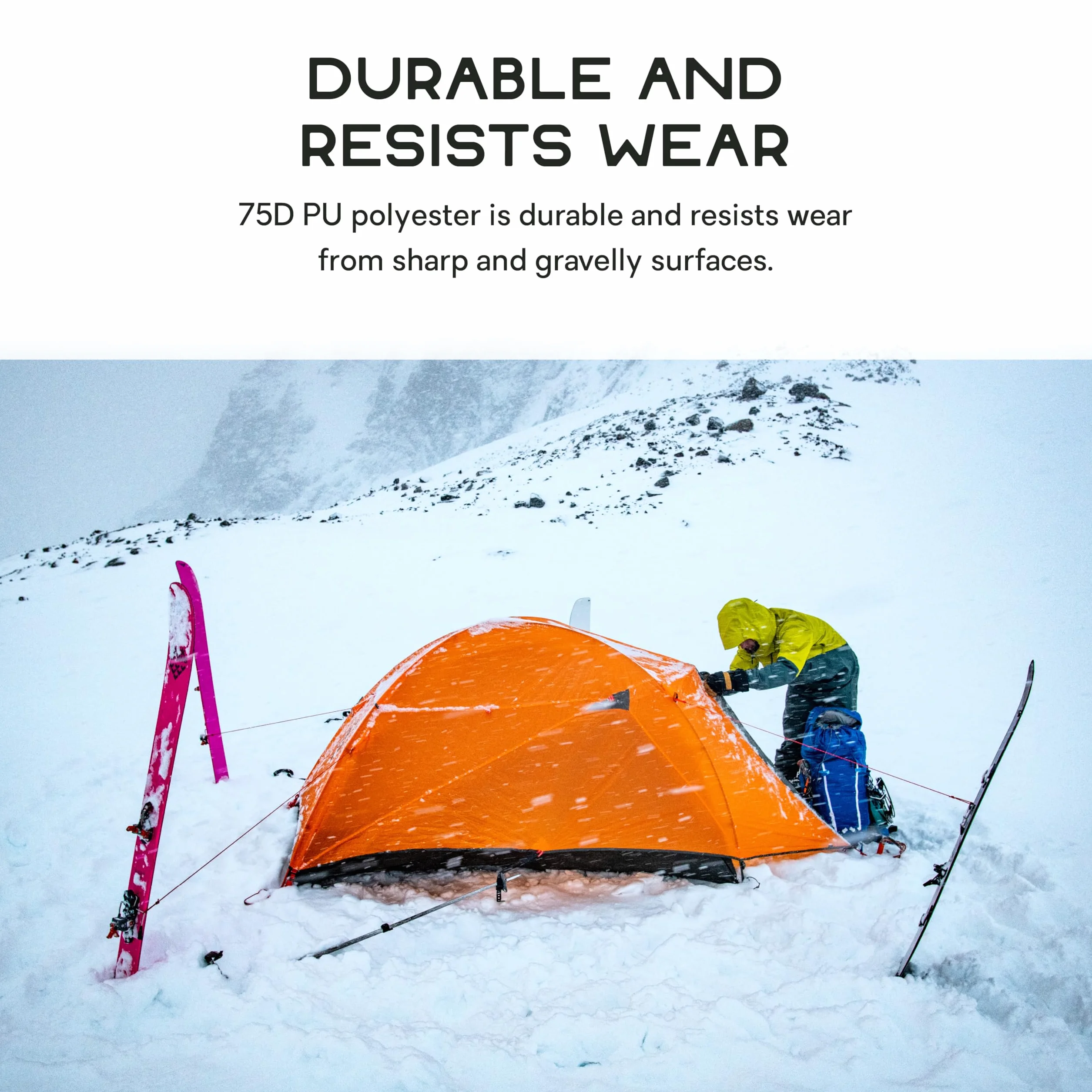 Kunai Tent Footprint | Durable, Protective, Optimized