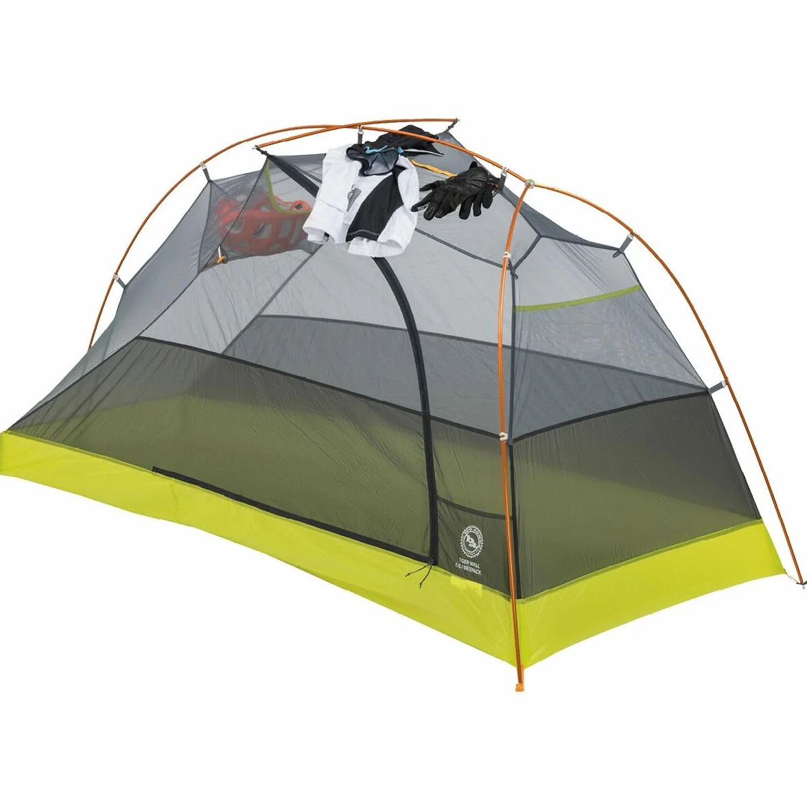 Tiger Wall UL Bikepack - Bikepacking Tent | Built for bikepacking with HyperBead fabric, compact Shortstik poles, and gear storage solutions
