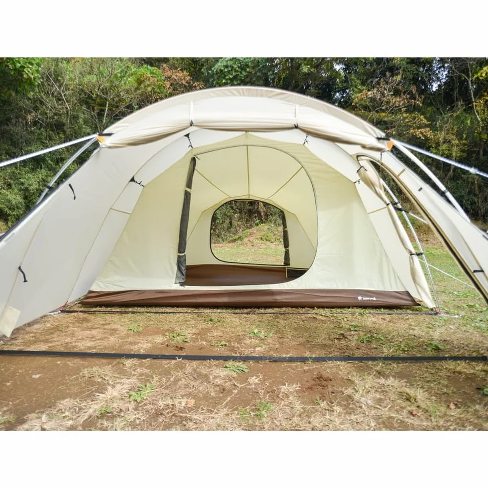 Vault 4 Person Tent, Versatile, Open Air Shelter, Outdoor Adventure, Camping, Three Seasons, Ivory