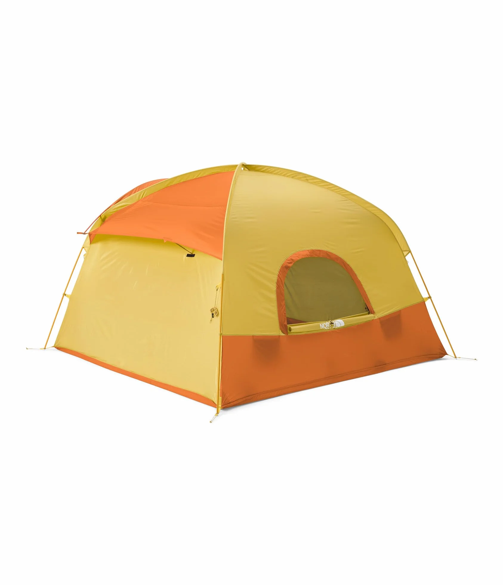 Sequoia 4 WP 4-Person Camping Tent, YLW Silt, OSFA | Four-Person Waterproof Camping Tent, Spacious & Easy to Set Up, 2 Zipper Doors