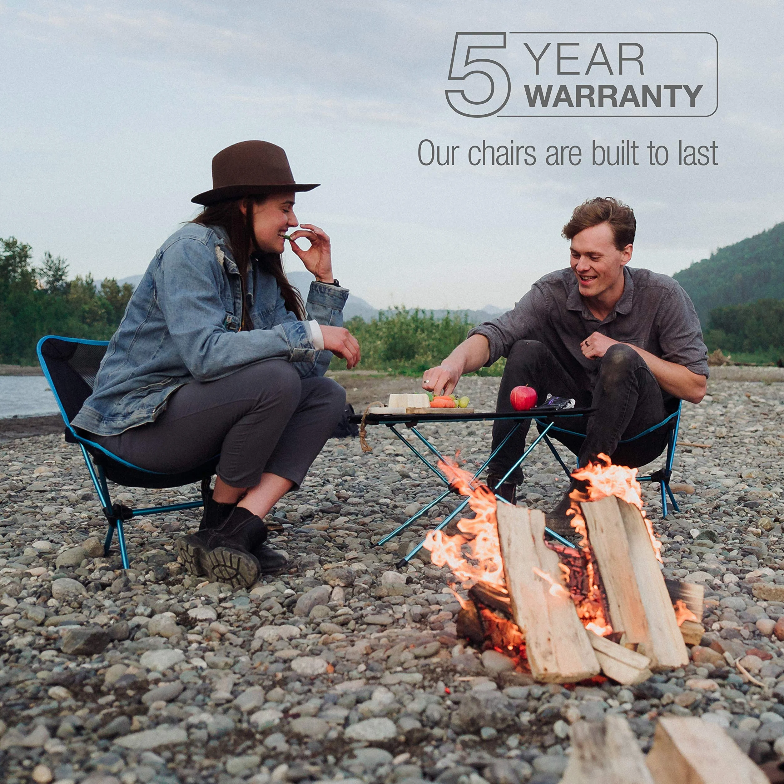 Chair One Lightweight, Portable, Collapsible Camping Chair