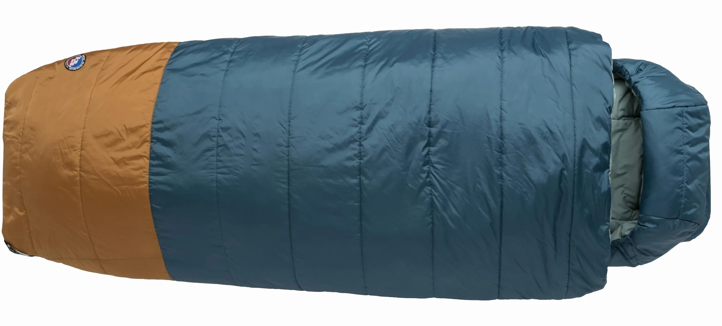 Echo Park - Camping Sleeping Bag | Extra-roomy design with Padlok system, Pillow Barn, draft collar and synthetic insulation for camping comfort