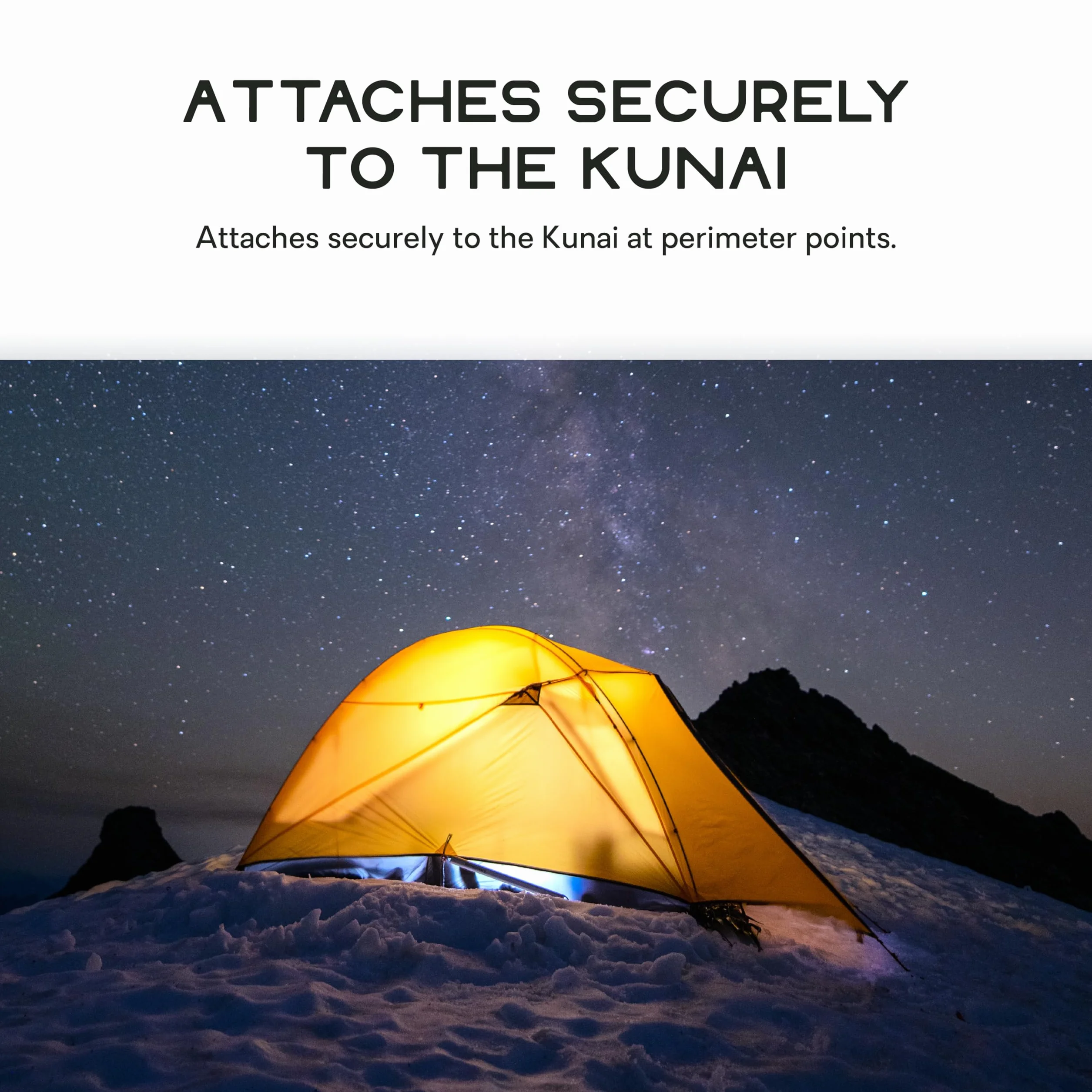 Kunai Tent Footprint | Durable, Protective, Optimized