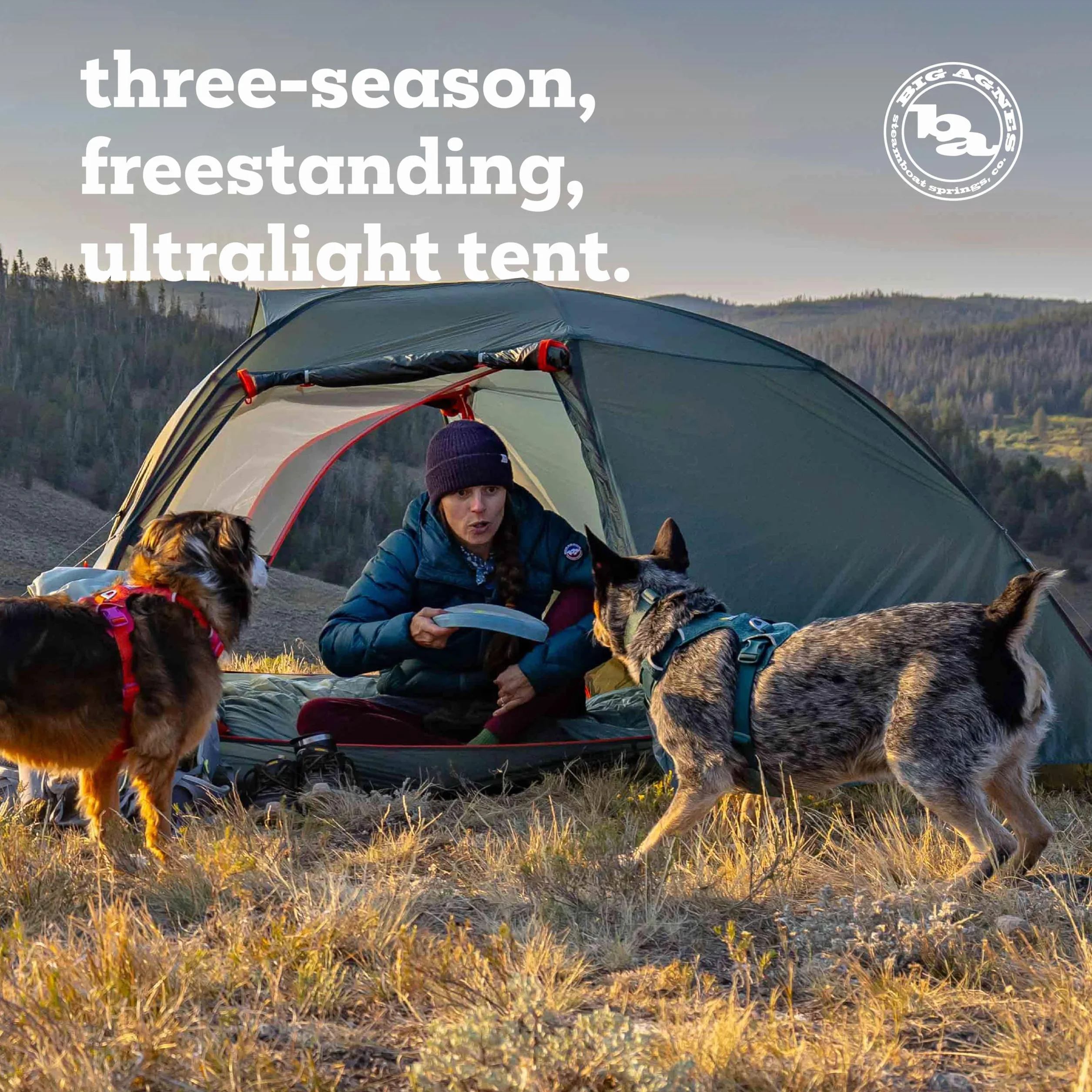 Copper Spur UL Bikepack - 3 Season Bikepacking Tent | Ultralight waterproof tent with compact Shortstik poles, high-volume design and fast setup for bikepacking