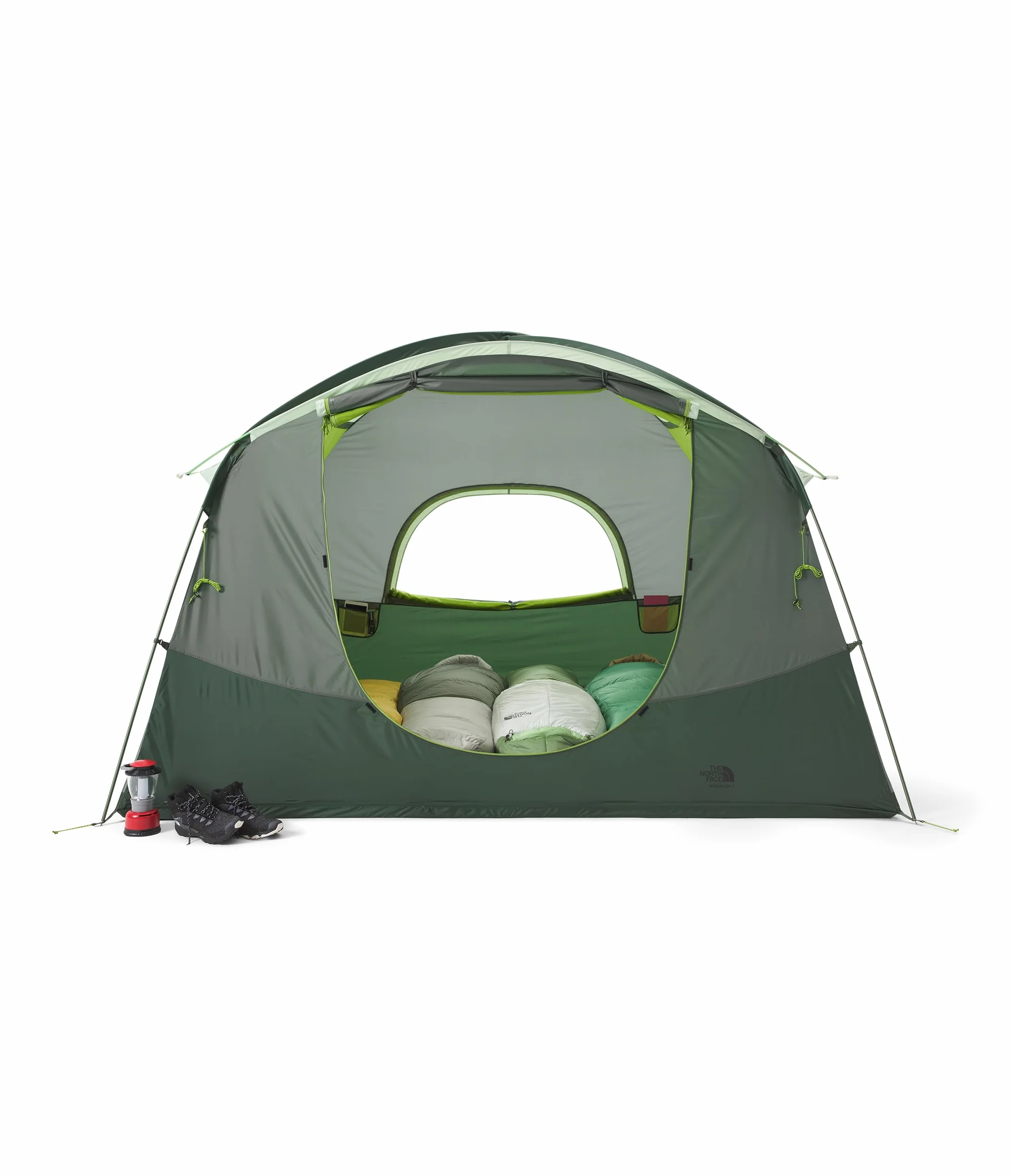 Sequoia Tent | Waterproof Camping Tent, Spacious & Easy to Set Up, Front & Back Zipper Doors, Side Windows