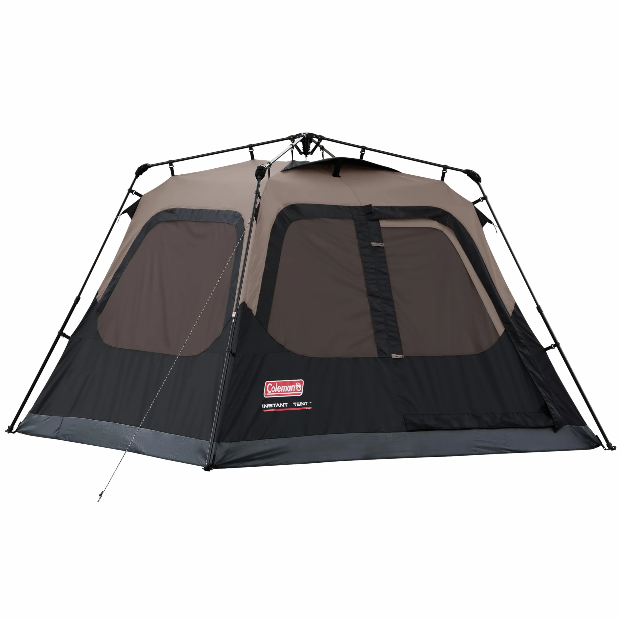 4/6/8/10 Person Instant Camping Tent with 1-Minute Setup, Large Family Tent with Pre-Attached Poles, Air Vent, & Carry Bag, Sets Up in About 60 Seconds