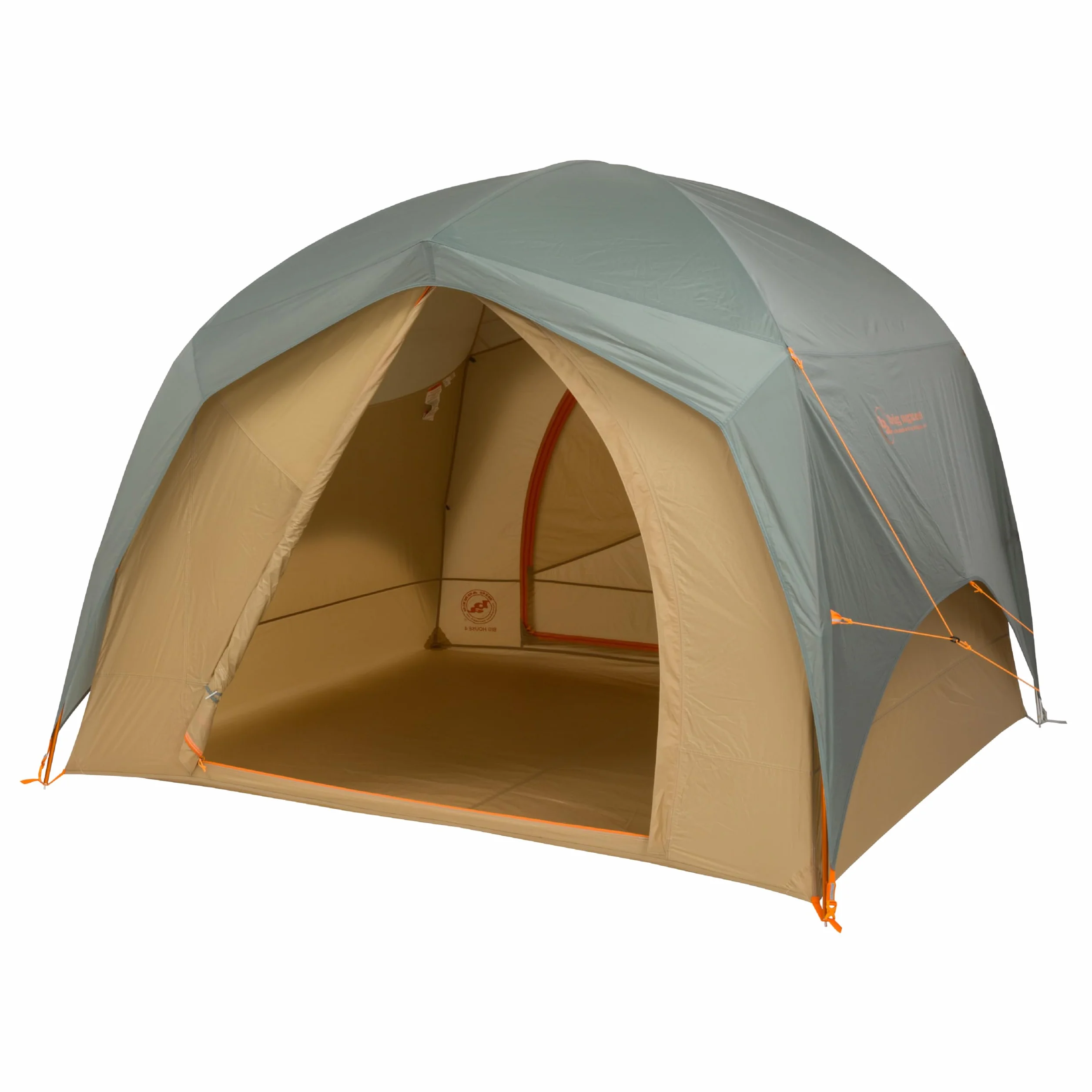 Big House - 3-Season Base & Car Camping Tent | Standing-height tent with waterproof protection, mesh ceiling and fast setup for family camping trips