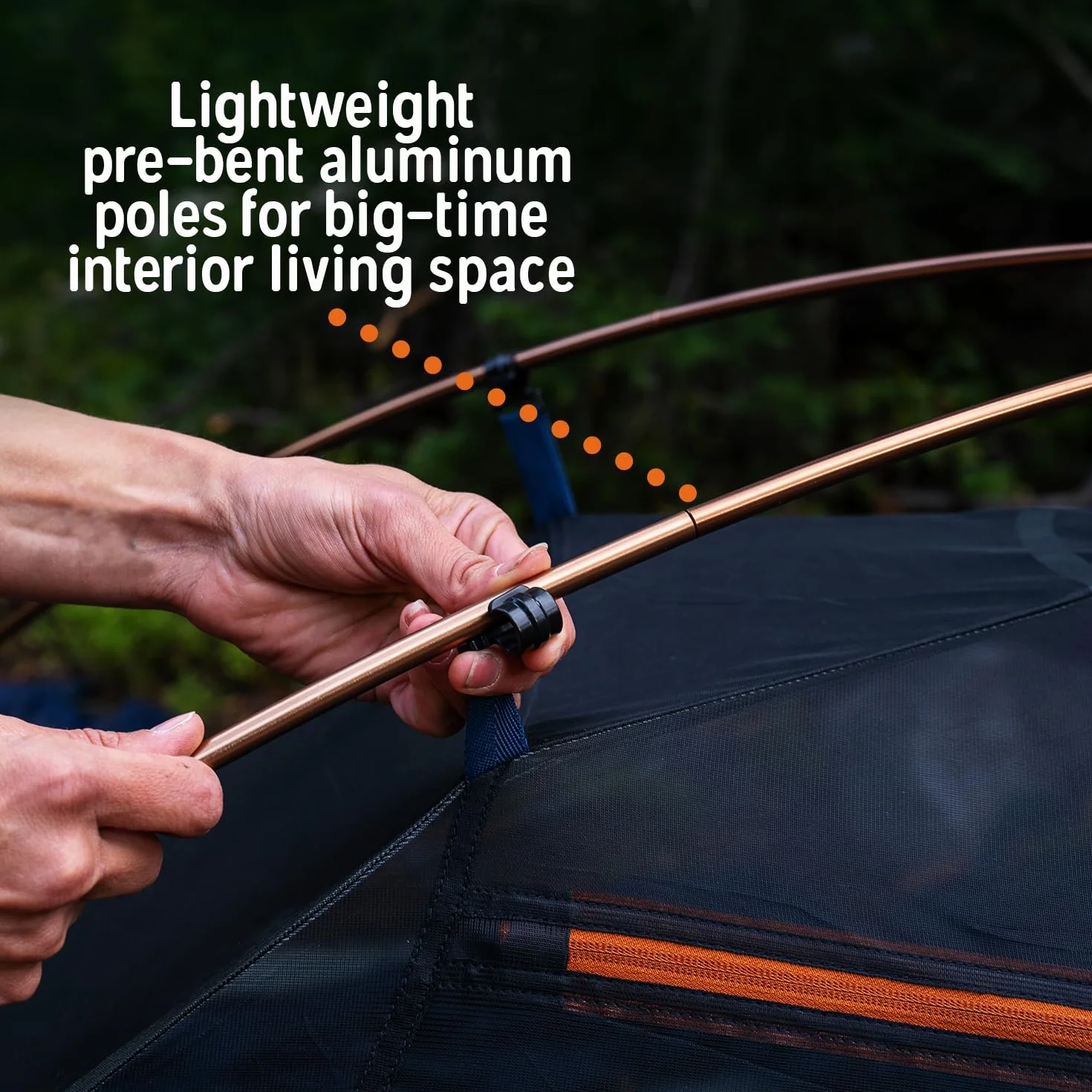 Late Start Backpacking Tent – Lightweight Two Man Camping Tent Shelter with Quickcorners, Aluminum Poles, Waterproof Poly Fly, Updated for 2024