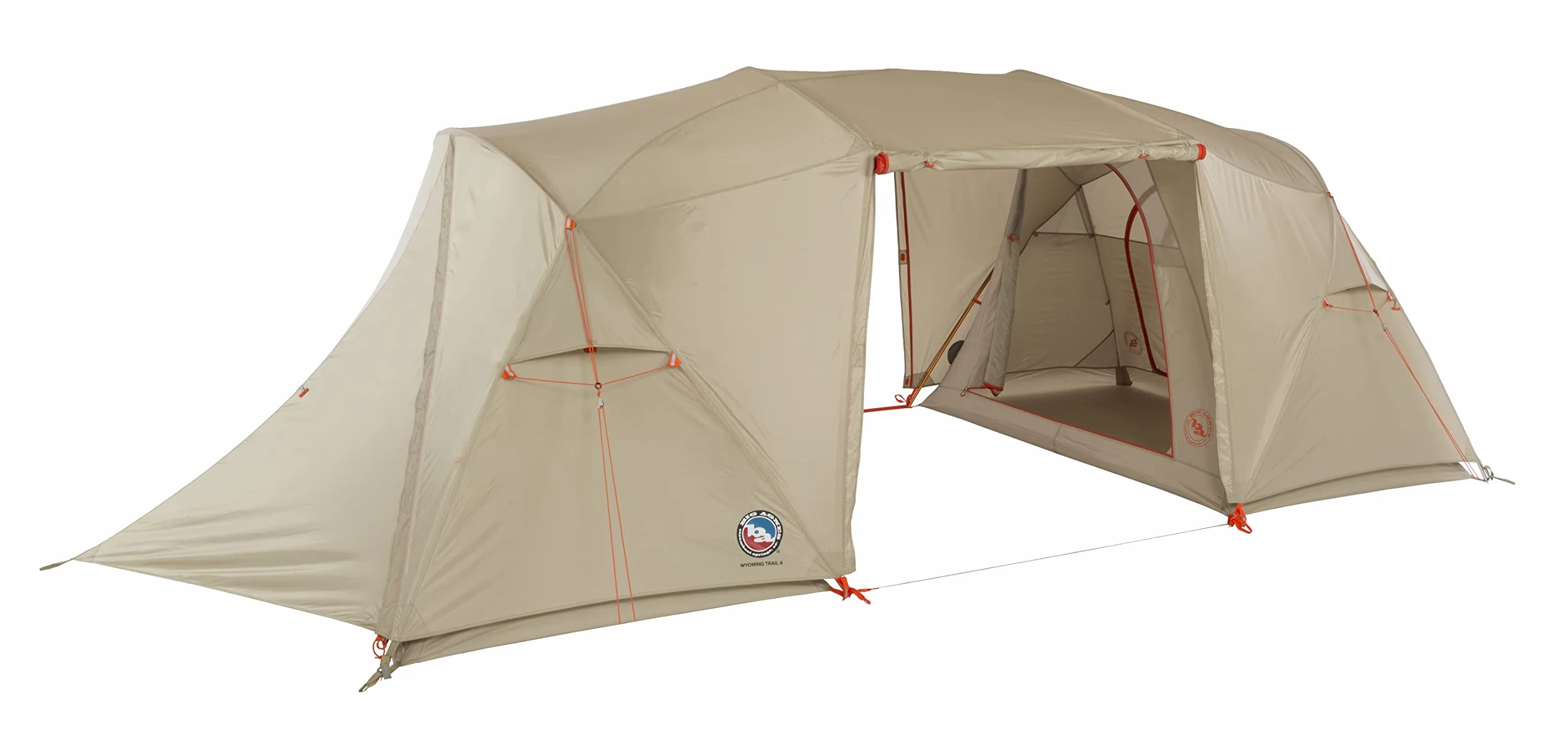 Wyoming Trail 4 Tent: 4-Person 3-Season, Olive, One Size