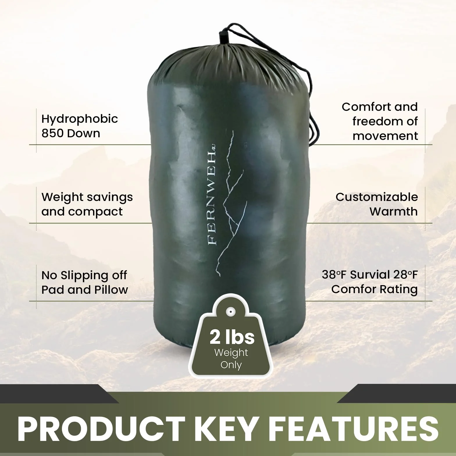 Ultralight Sleeping Bag Top Quilt 850 Down Ultralight Backpacking Camping Blanket