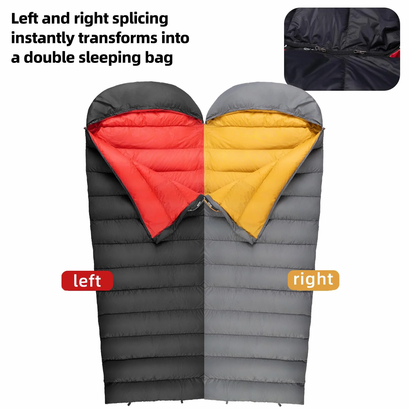 Down Sleeping Bag for Adults, 620 Fill Power Backpacking | 0 Degree Cold/Warm Weather, 620 Fill Power Down, Ultralight Carry, Pouch Included, Camping Hiking Backpacking