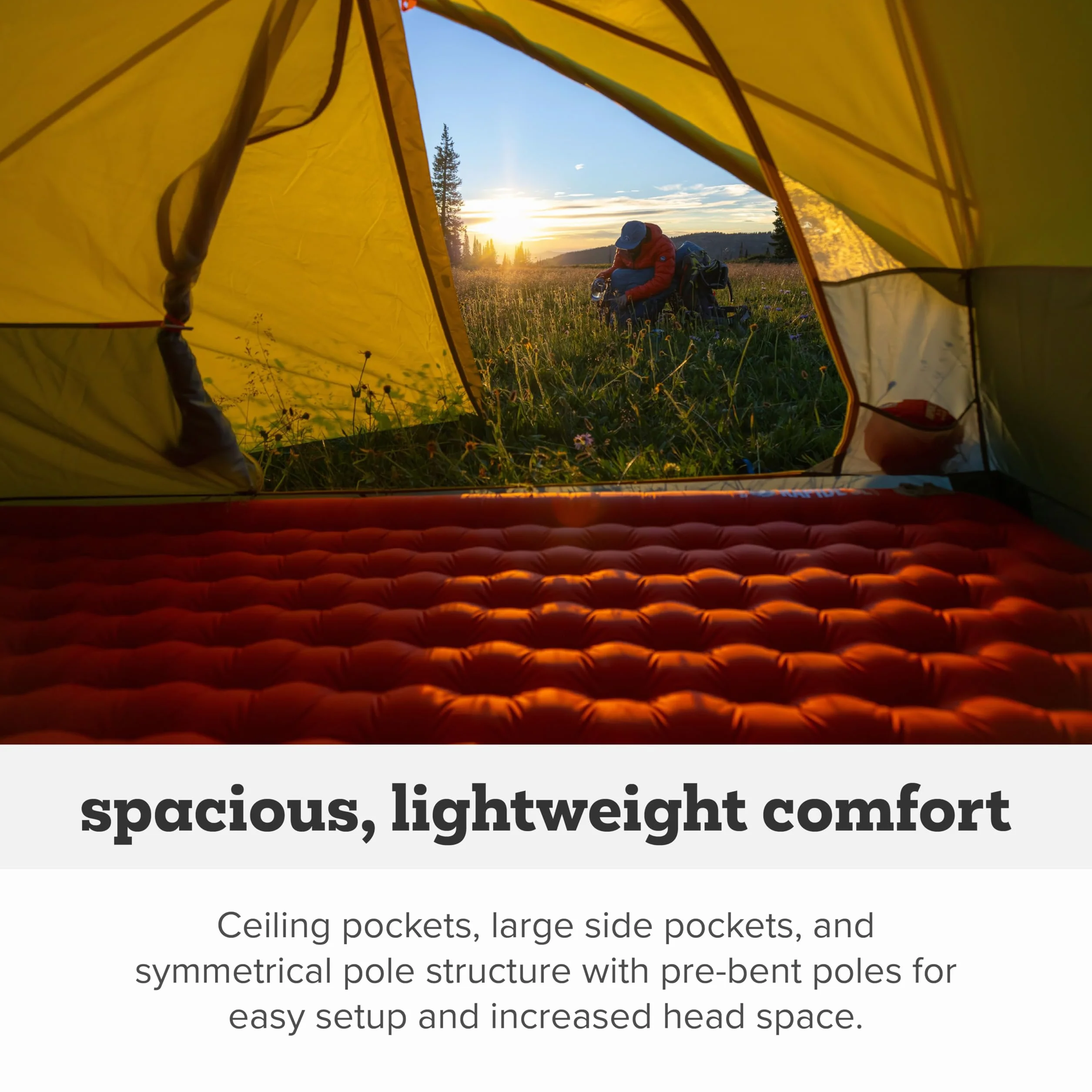 Blacktail & Blacktail Hotel Backpacking Tent | Waterproof tent with dual doors, spacious vestibules, recycled materials and quick setup for camping adventures