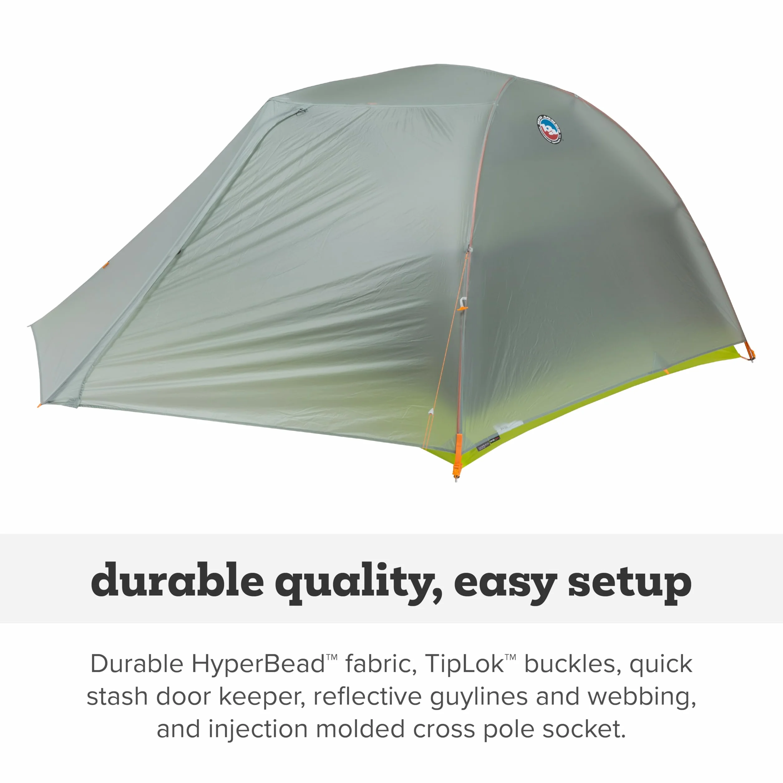 Tiger Wall UL - Ultralight Backpacking Tent | 3-season semi-freestanding design with side-entry doors and roomy vestibules for camping