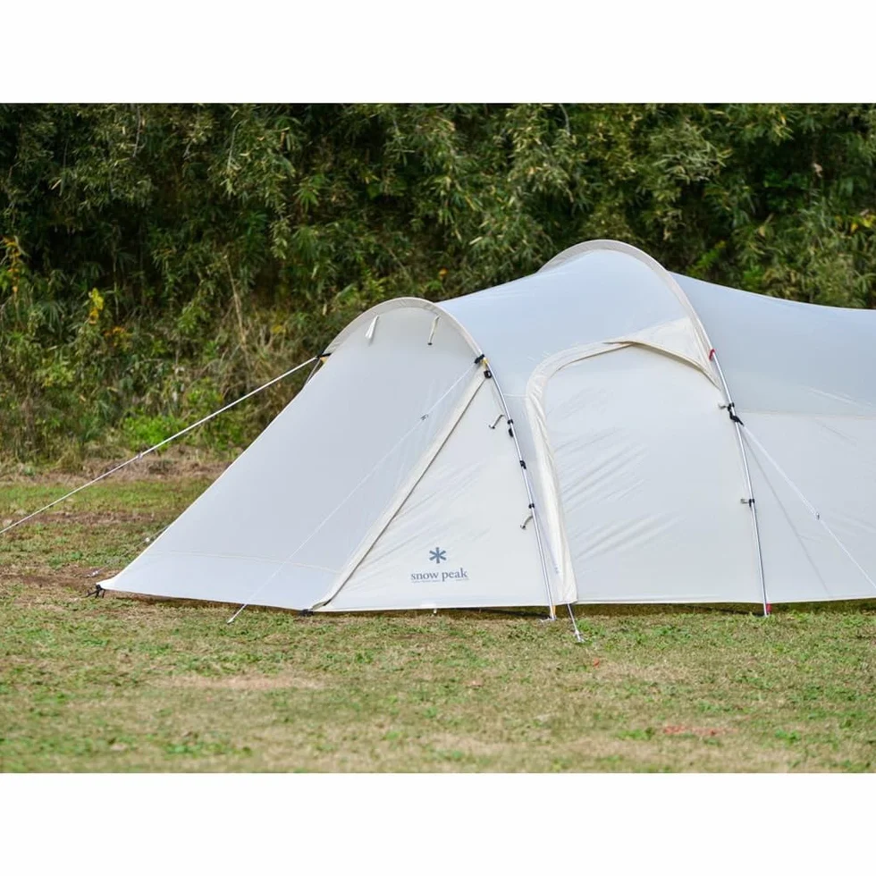 Vault 4 Person Tent, Versatile, Open Air Shelter, Outdoor Adventure, Camping, Three Seasons, Ivory
