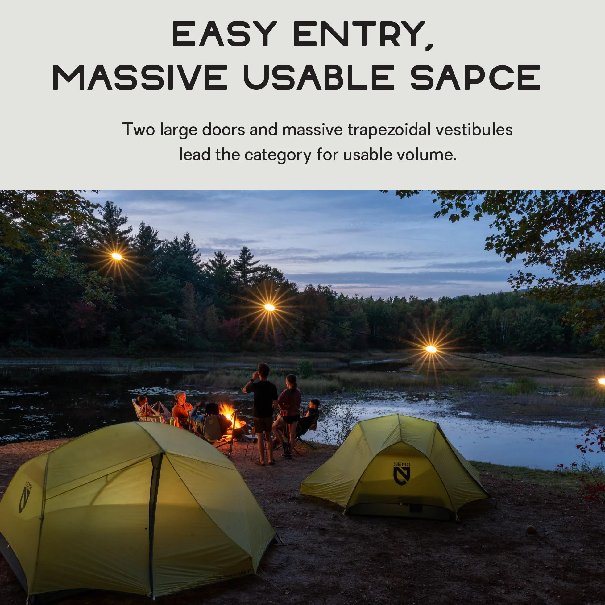 Dagger OSMO Backpacking Tent | Lightweight, Spacious, Versatile, Camping