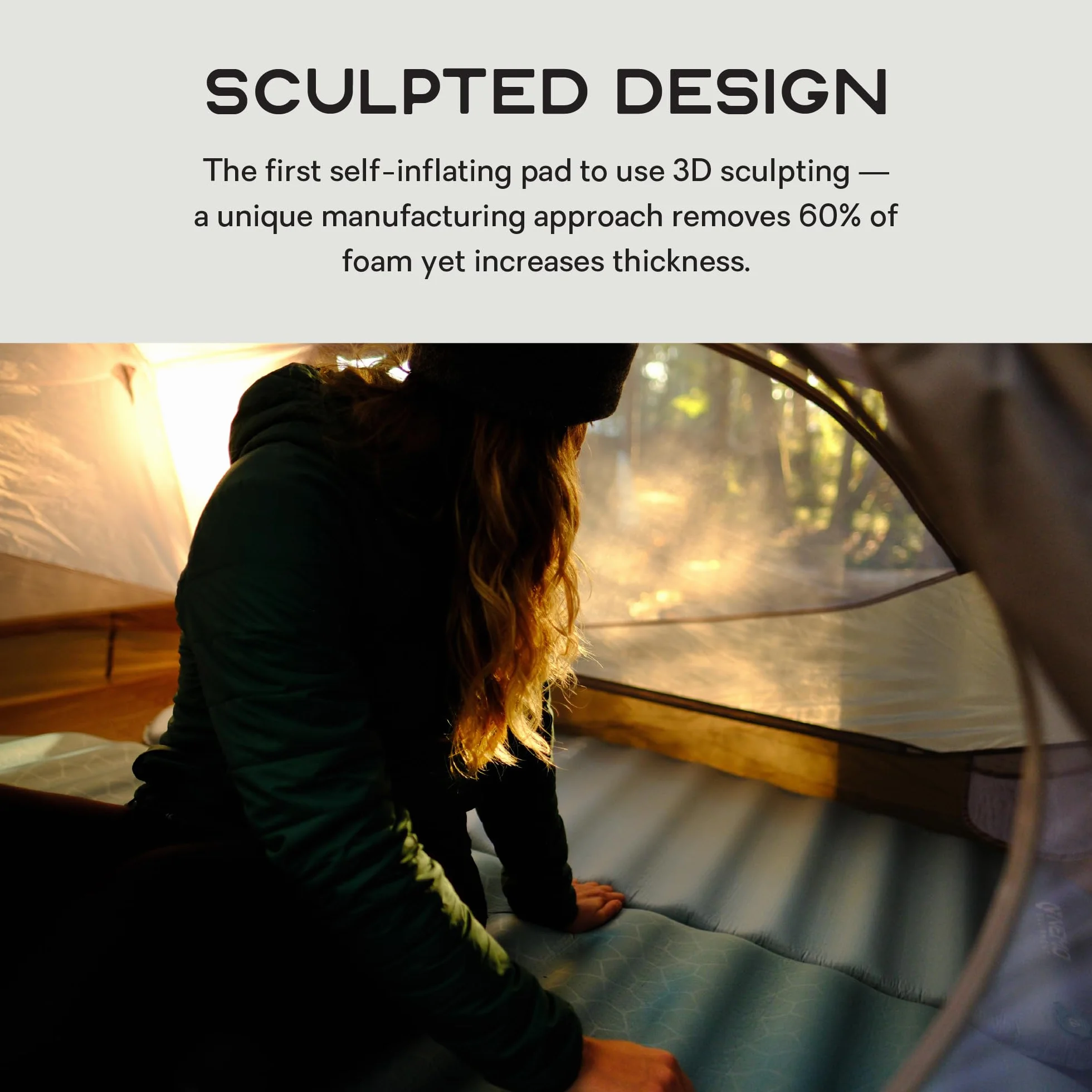 Flyer Sleeping Pad - Aquifer/Algiers - Long Wide Mummy | Self-Inflating, Insulated, Bluesign, Air, Foam, Camping, Backpacking