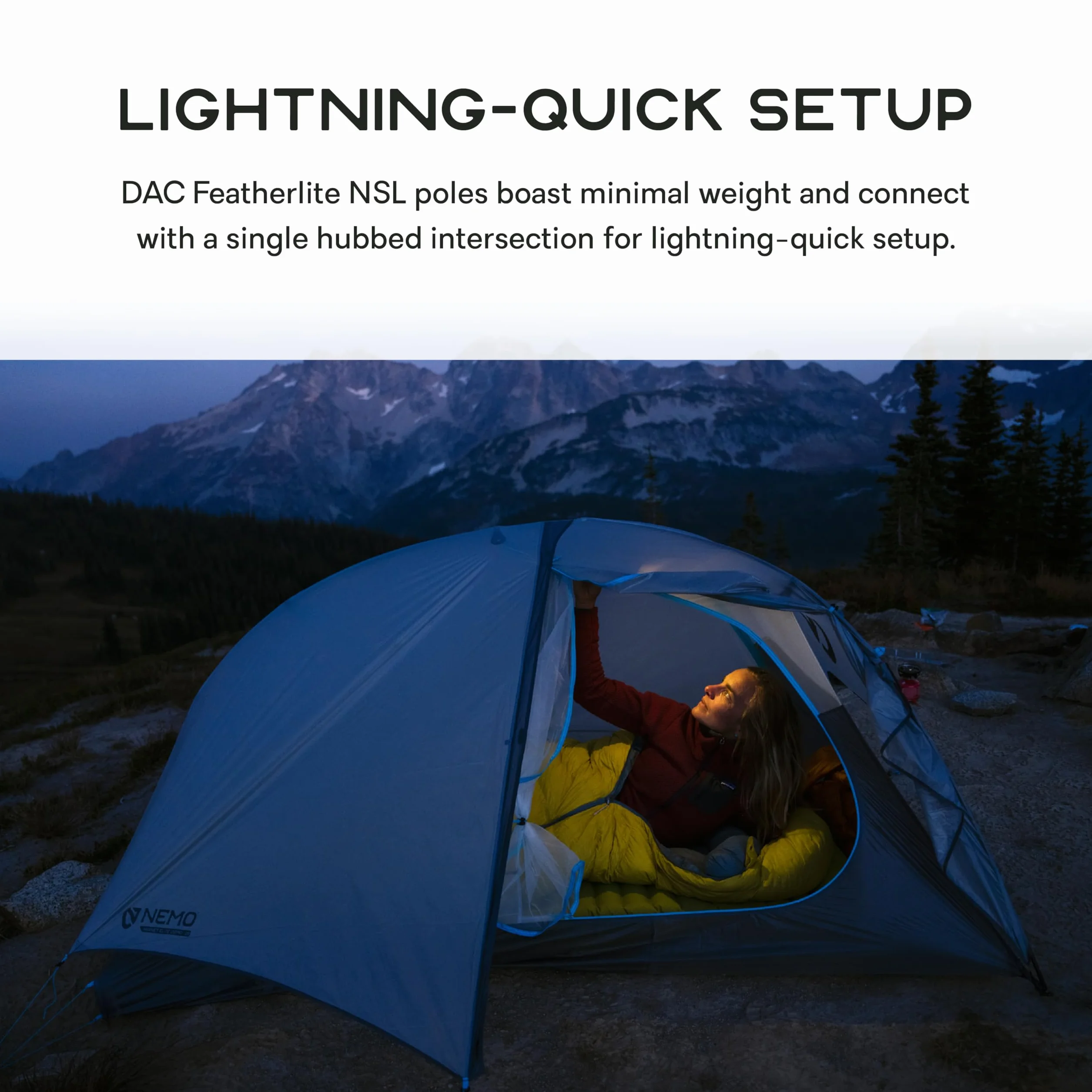 Hornet Elite OSMO Tent | Ultralight, Backpacking, Packable, Thru-Hiking