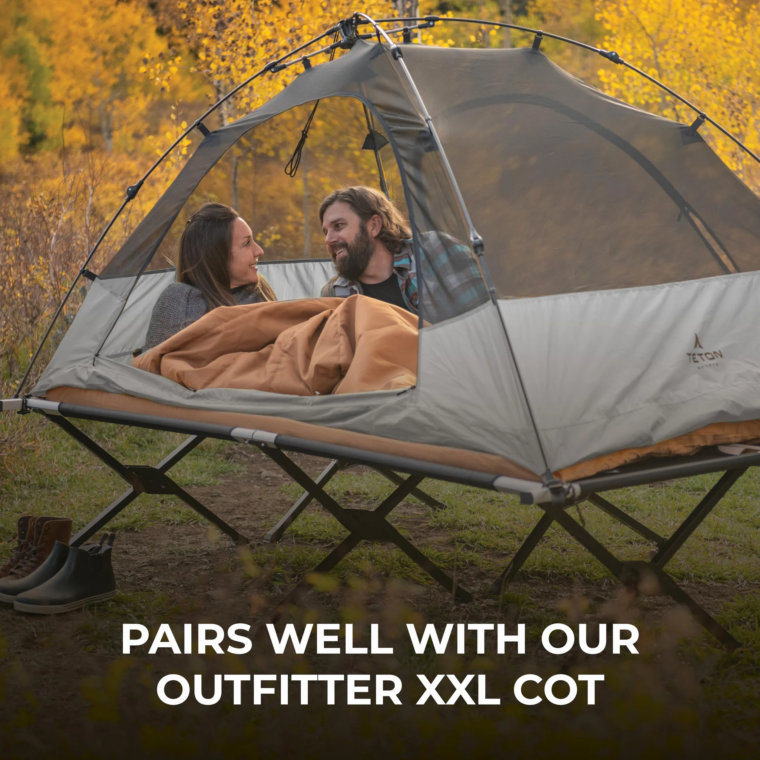 Sports Vista Quick Tent; Dome Camping and Backpacking Tent; Easy Instant Setup; Clip-On Rainfly Included