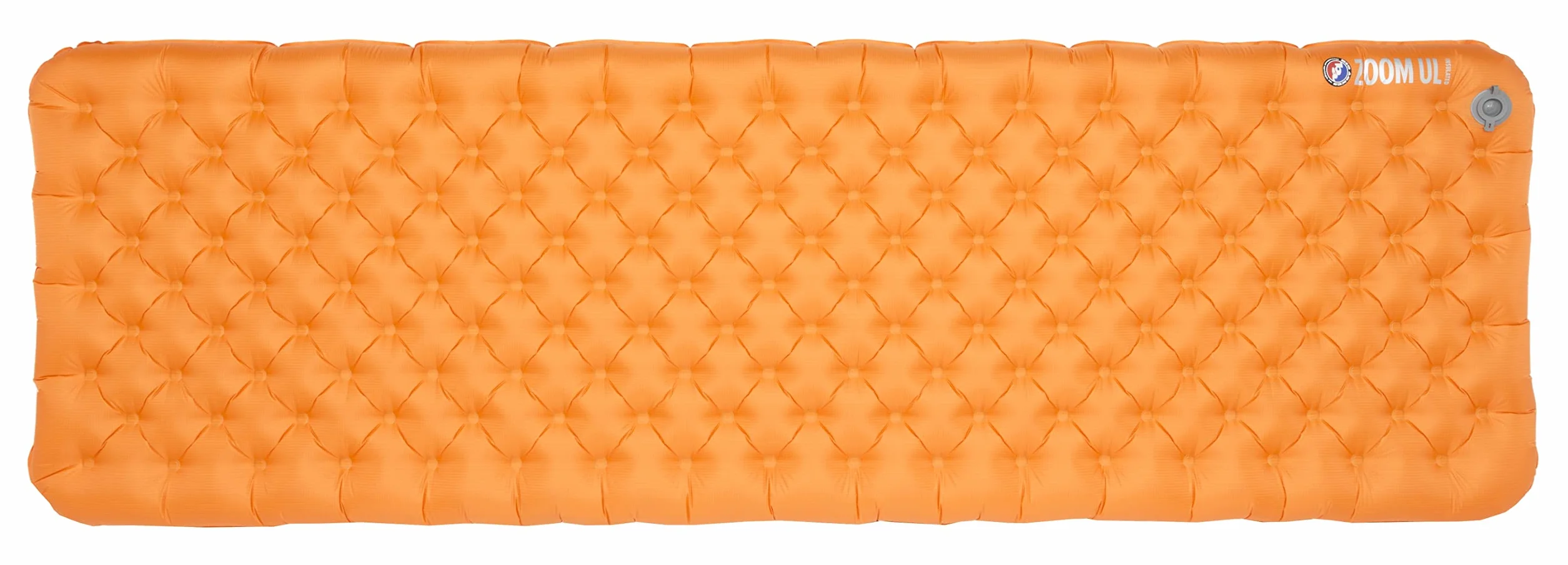Zoom UL - Insulated Sleeping Pad | Ultralight 3-season backpacking air pad with dual heat-reflective layers, O-beam construction, and an inflation sack