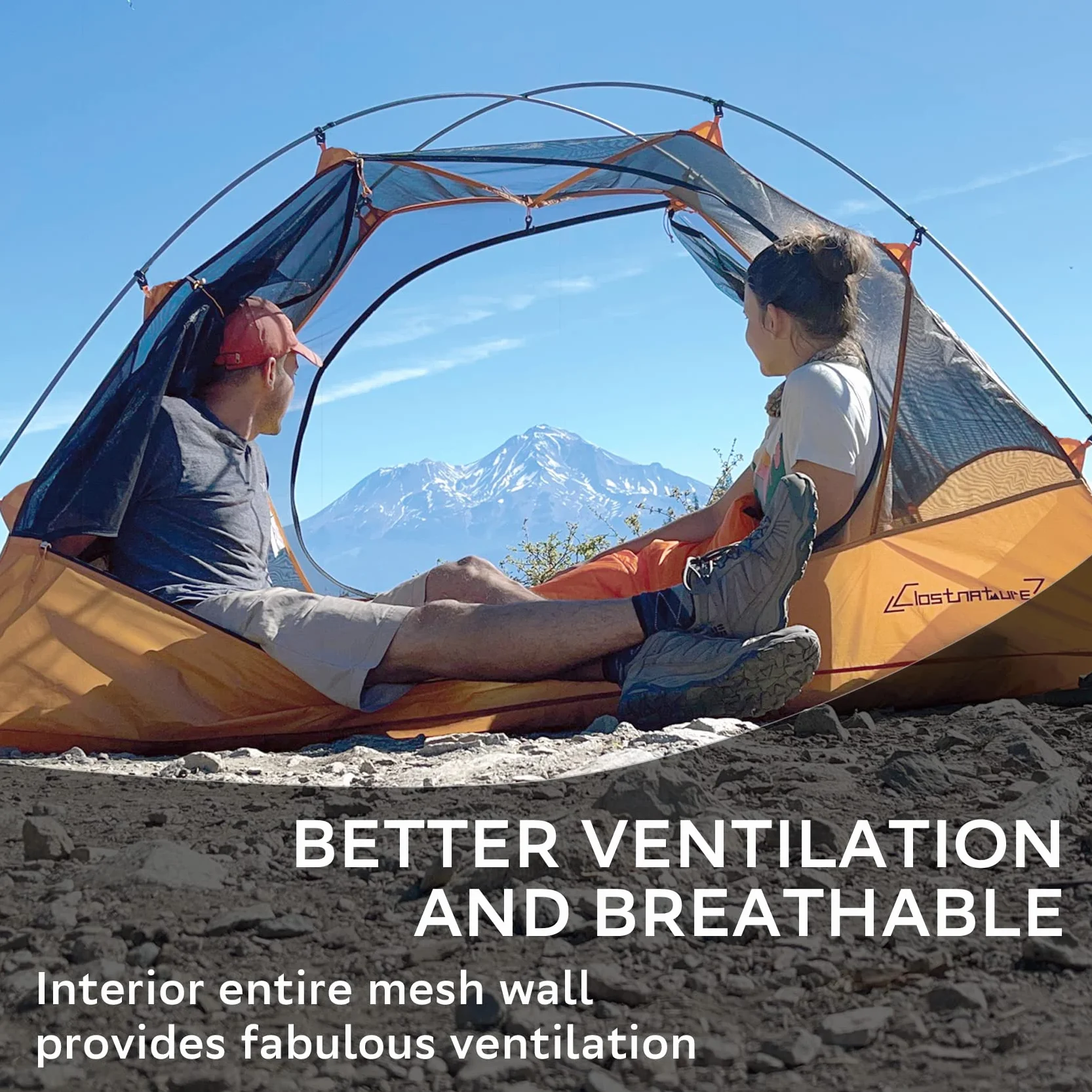 1/1.5/2/3/4/6 Person Lightweight Backpacking Tent, Camping Tent | Aluminum Pole, PU 5000, Easy Setup Tent, Ultralight, Durable, Waterproof, Compact, Freestanding, Two Doors, Hiking, Outdoor