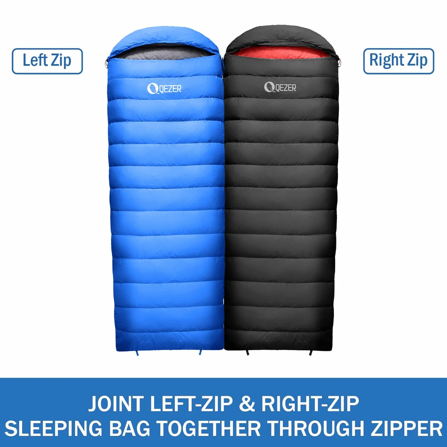 Down Sleeping Bag for Adults, 600 Fill Power Ultralight Backpacking | 600 Fill Power Down,Compact Carry,Ultralight Trail Use,Camping Hiking Backpacking,Cold and Warm Weather Use