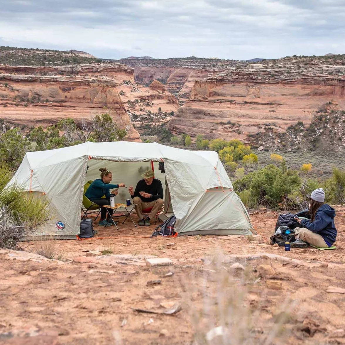 Wyoming Trail 4 Tent: 4-Person 3-Season, Olive, One Size