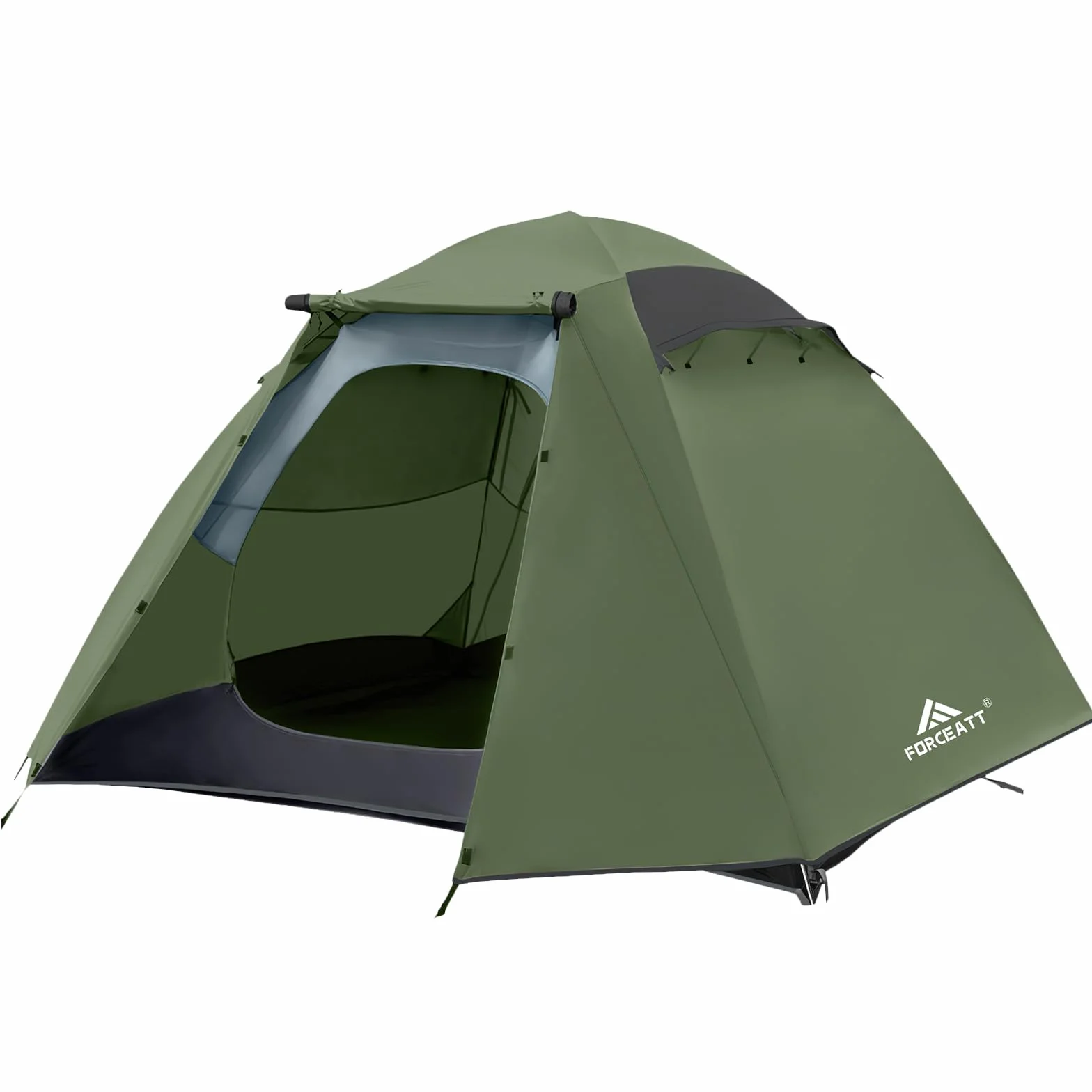 Camping Tent 2/3/4 Person, Professional Waterproof & Windproof Lightweight Backpacking Tent Suitable for Outdoor,Hiking,Camping, Mountaineering and Travel