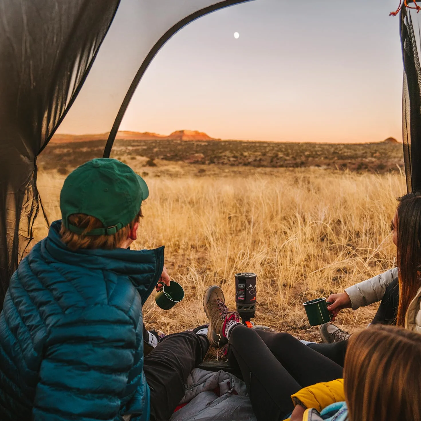 Grand Mesa 2P or 4P Backpacking Tent – 3 Season Camping, Thru Hiking Shelter, Aluminum Pole Frame, Single Door + Vestibule Model
