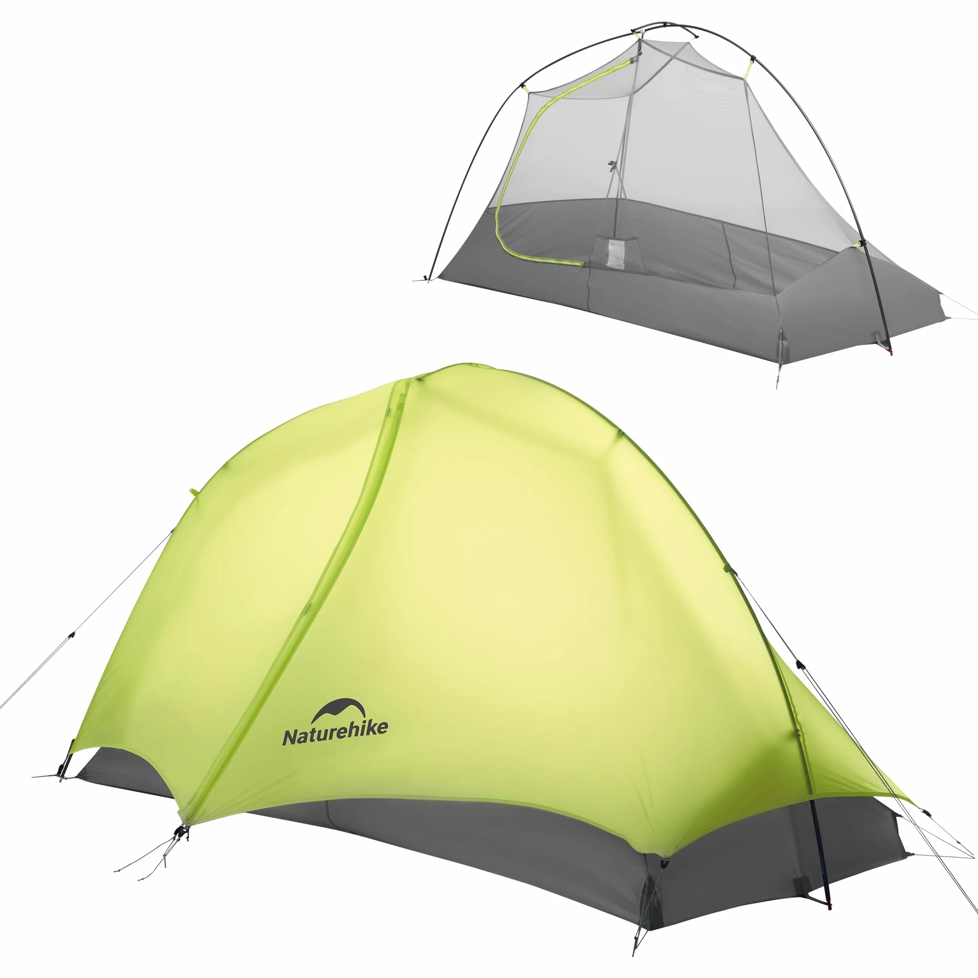 Star Trail Ultralight Backpacking Tent, 2.3lb One Person Tent, 2.76 lb 2 Person Tents for Camping