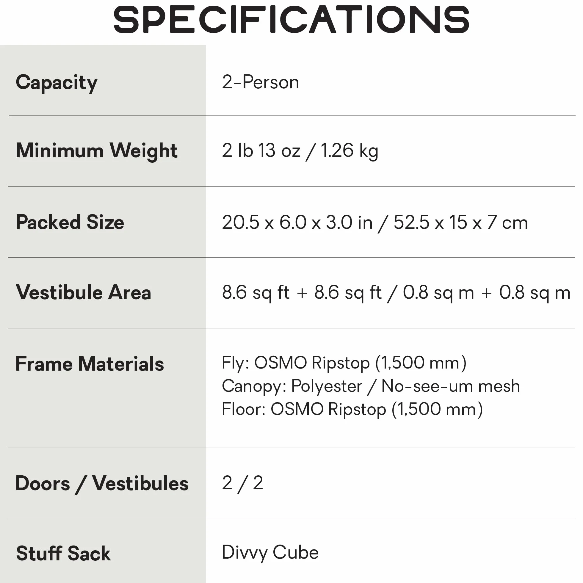 Dragonfly OSMO Backpacking Tent | Ultralight, Livable, Versatile, Camping