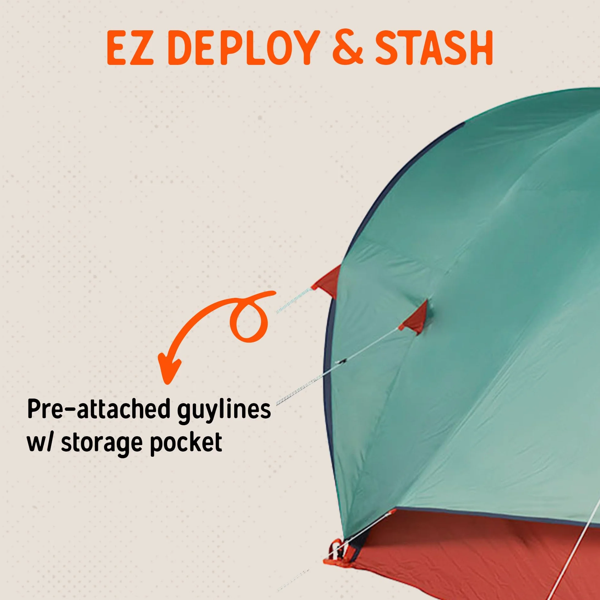 4/6 Person Freestanding Rumpus Tent for Camping, Car Camping, Festivals and Family with Extra Large Vestibule