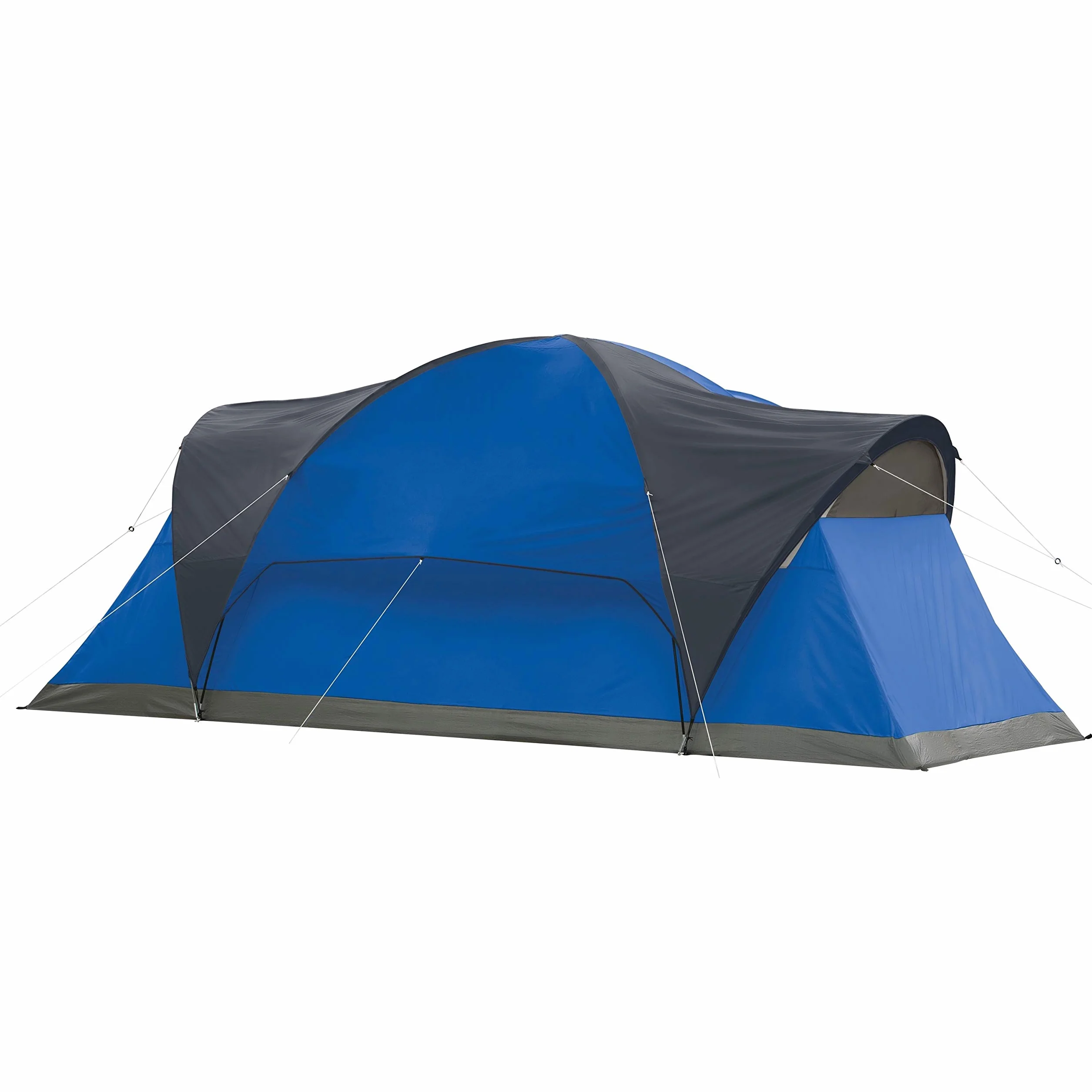 Montana Camping Tent, 6/8 Person Family Tent with Included Rainfly, Carry Bag, and Spacious Interior, Fits Multiple Queen Airbeds and Sets Up in 15 Minutes