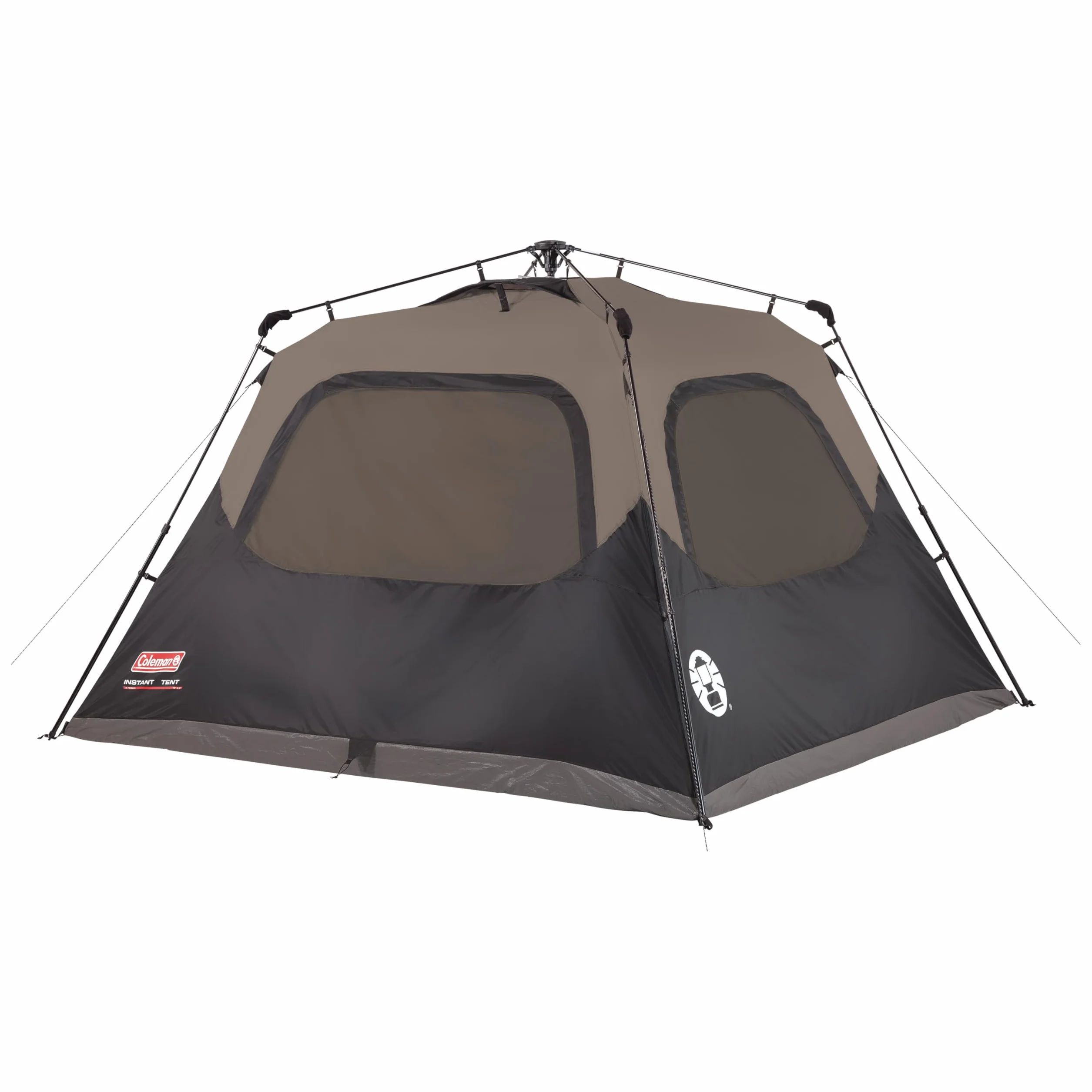 4/6/8/10 Person Instant Camping Tent with 1-Minute Setup, Large Family Tent with Pre-Attached Poles, Air Vent, & Carry Bag, Sets Up in About 60 Seconds