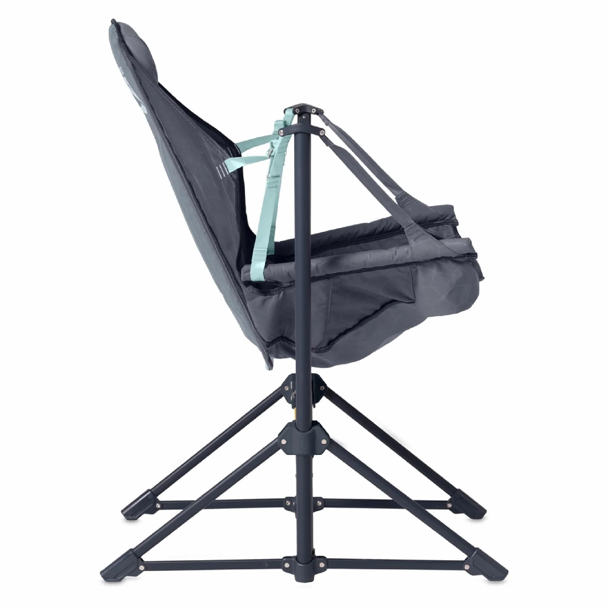 Stargaze EVO-X Reclining Camp Chair - Ombre Blue | Folding, Packable, Swinging, Luxury Comfort, Camping, Sports, Backyard, RV