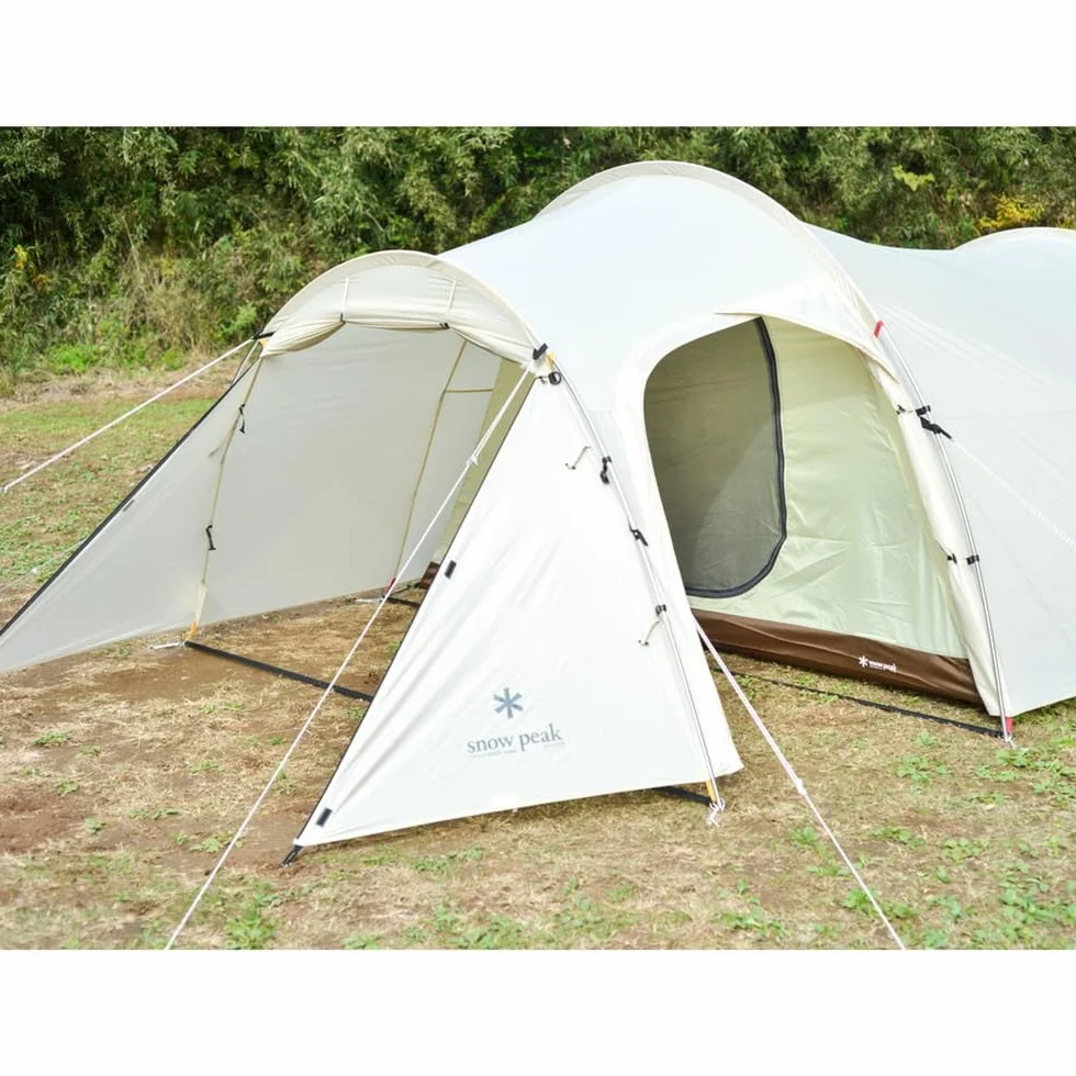 Vault 4 Person Tent, Versatile, Open Air Shelter, Outdoor Adventure, Camping, Three Seasons, Ivory