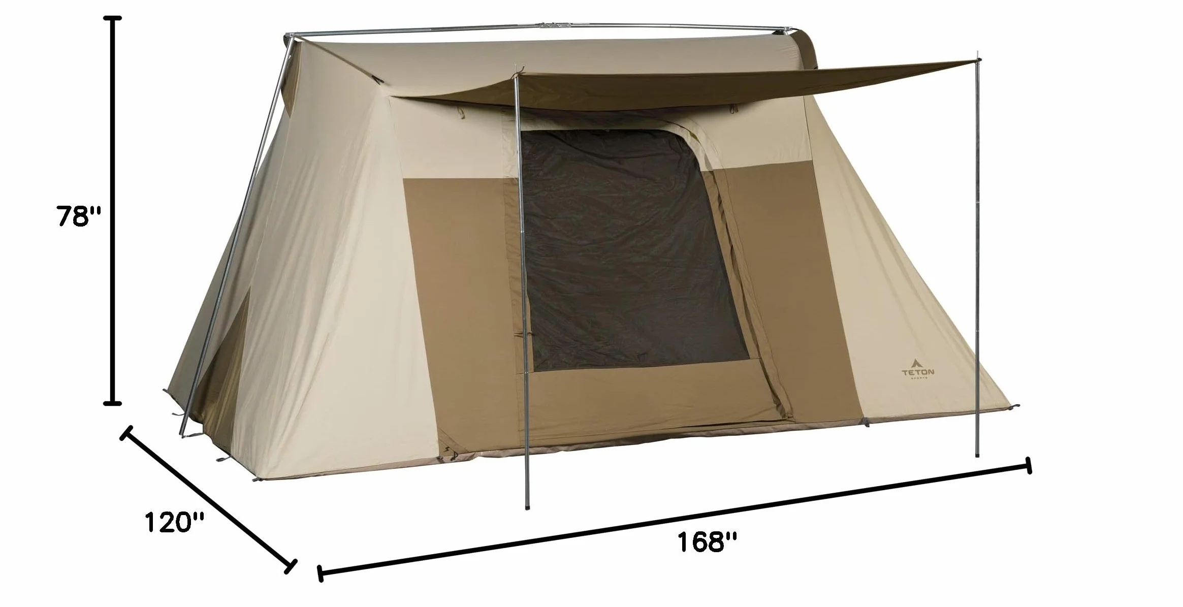 Canvas Tents, Tent for Family Camping in All Seasons, The Right Shelter for Your Base Camp, Waterproof