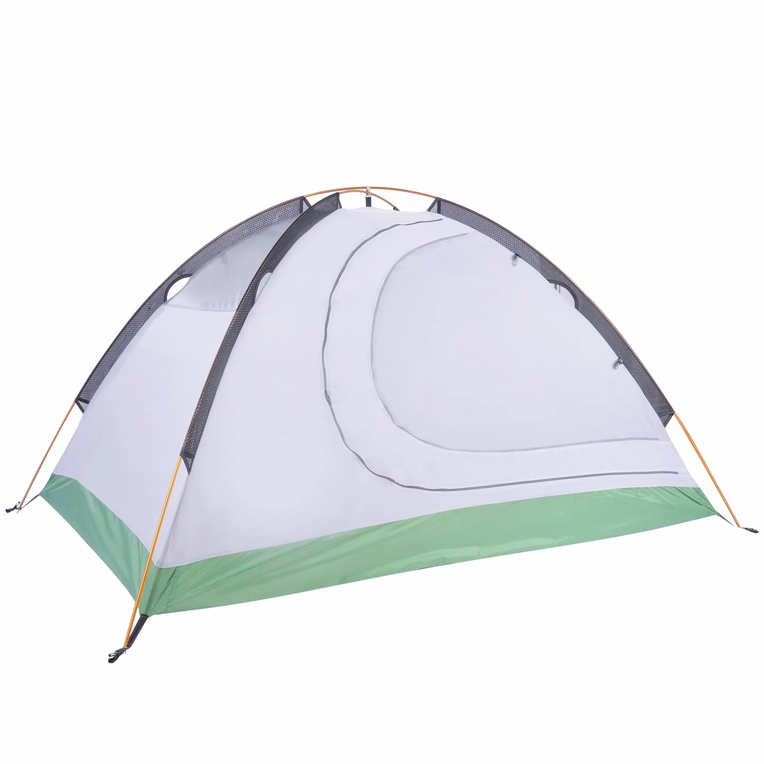 2 Person Backpacking Tent, Lightweight Waterproof 4-Season Tent | Freestanding, Fast Pitch, Aluminum Frame, Double-Wall, Snow Skirt, Dual Vestibules