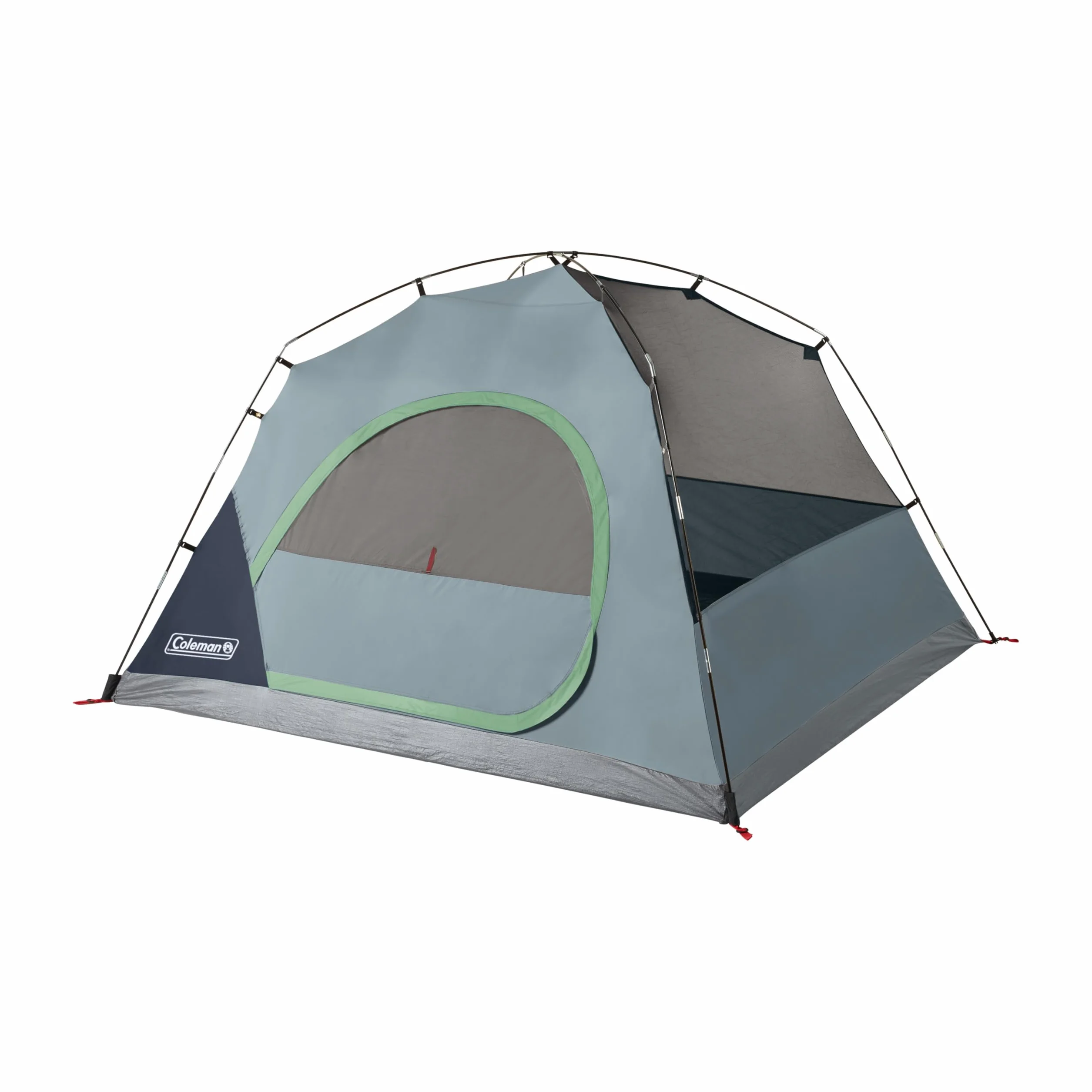 Skydome Camping Tent with 5 Minute Setup, 2/4/6/8 Person Weatherproof Tent with Rainfly & Carry Bag, 20% More Headroom Than Traditional Canopies