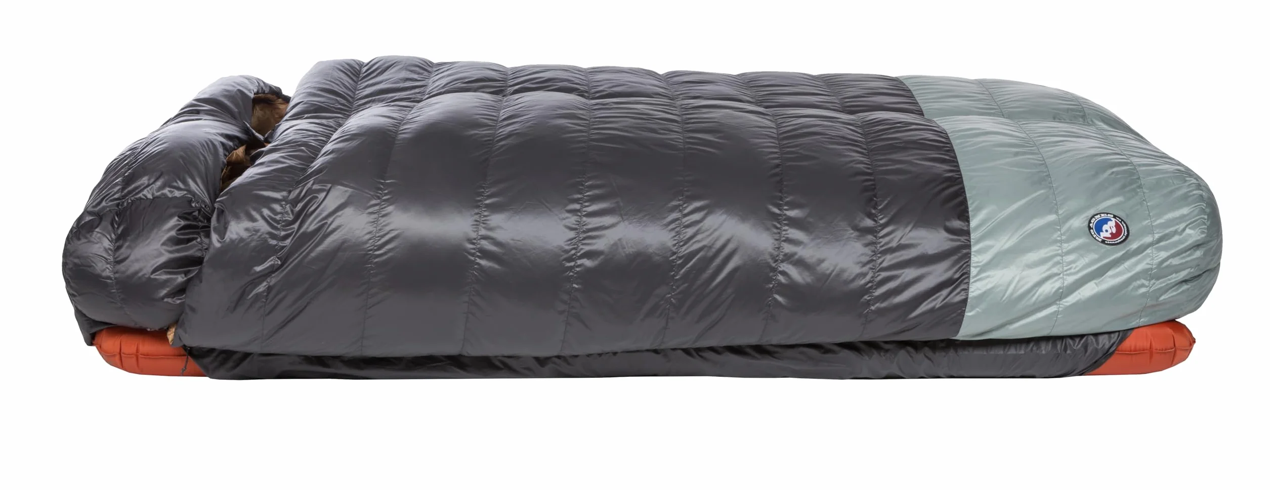 King Solomon - Doublewide Sleeping Bag | 2-person DownTek bag with PadLock attachment, dual-side entry, and a zip-off quilt