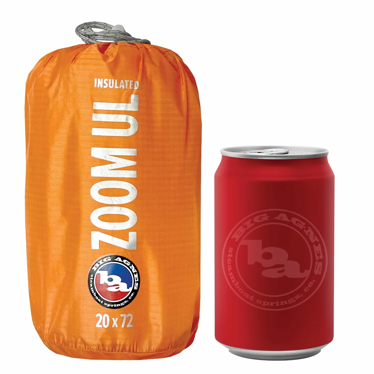 Zoom UL - Insulated Sleeping Pad | Ultralight 3-season backpacking air pad with dual heat-reflective layers, O-beam construction, and an inflation sack