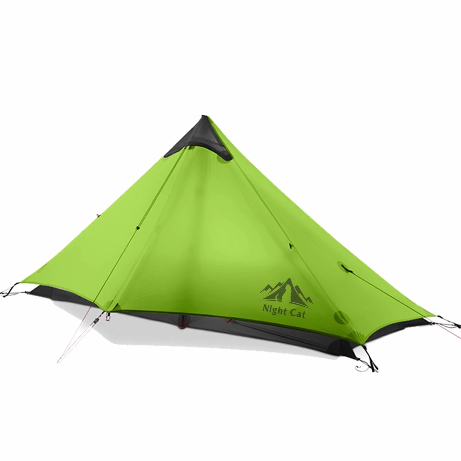 Ultralight Tent 1 Person for Professional Backpacker Hiker 2 LBS Only Lanshan Backpacking Bivvy Ground Tent Heavy Rain Waterproof Trekking Pole Not Included