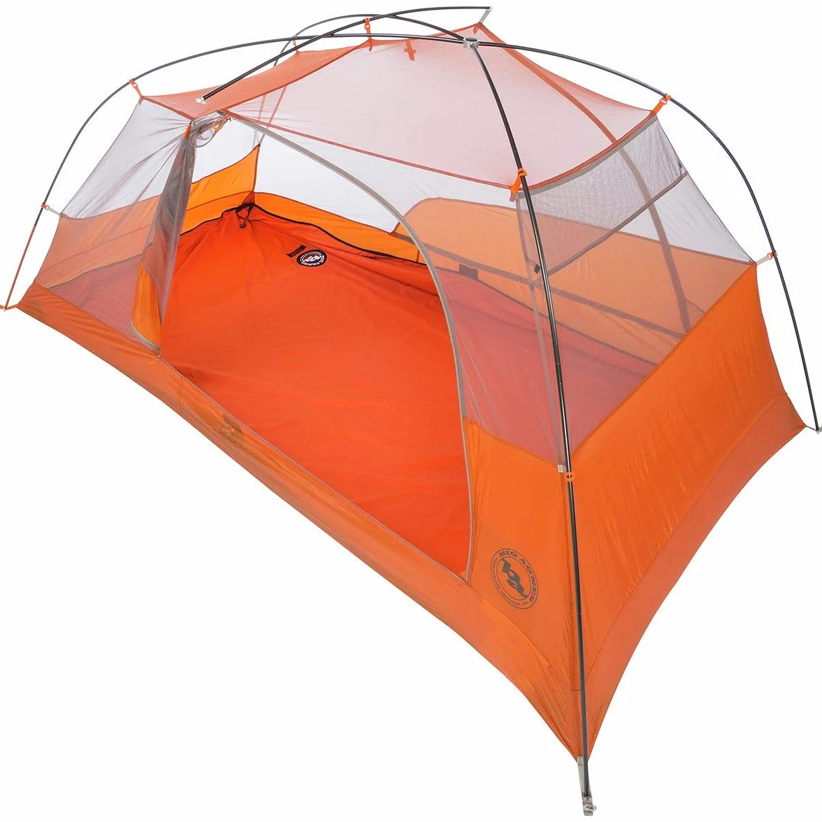 Tent Floor Protector, 90X90, Orange/Navy