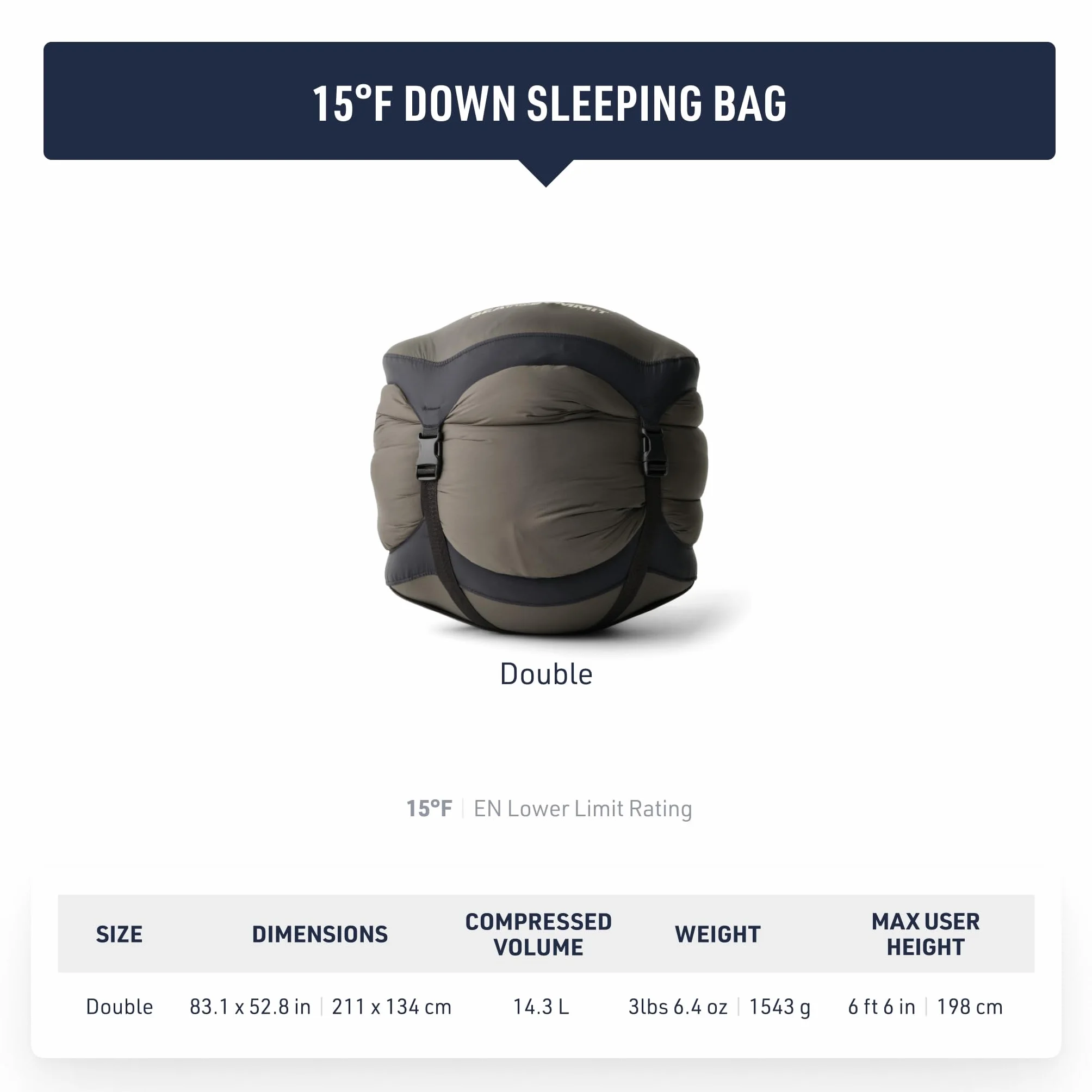 Spark Ultralight Down Sleeping Bag