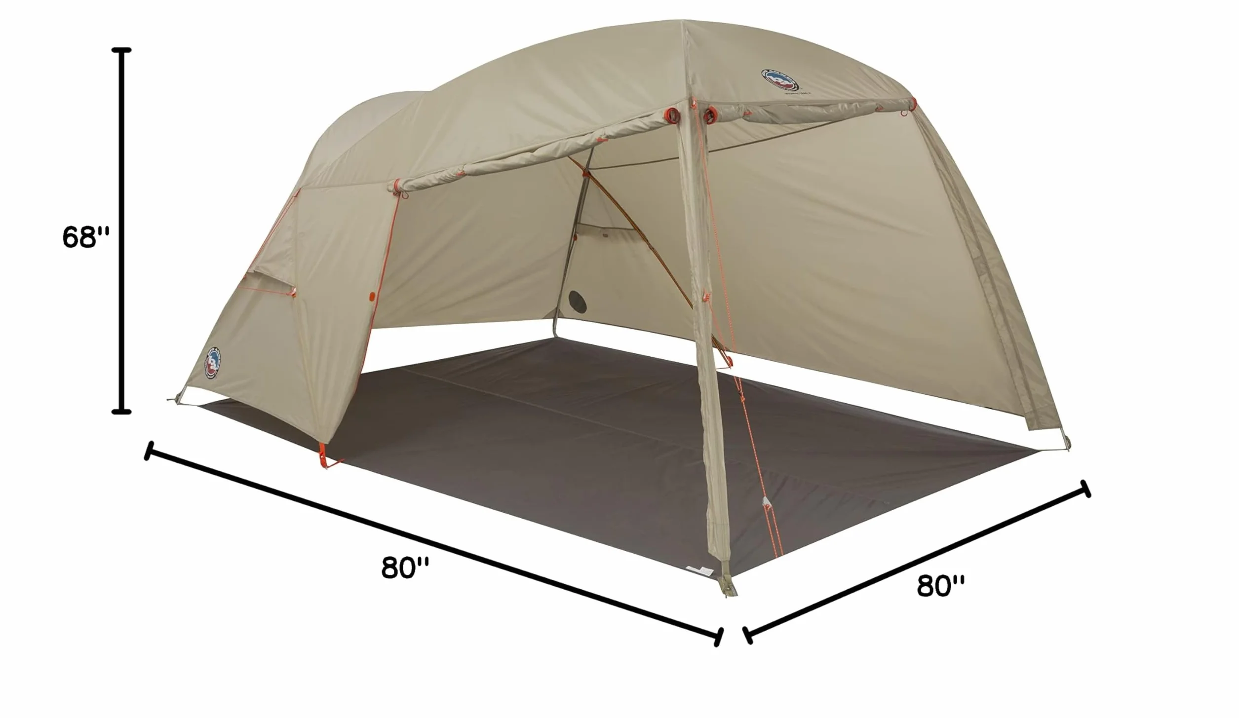 Wyoming Trail 4 Tent: 4-Person 3-Season, Olive, One Size
