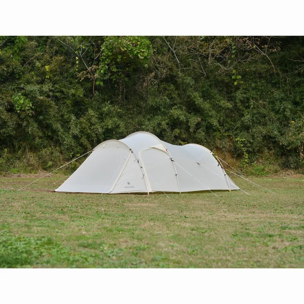 Vault 4 Person Tent, Versatile, Open Air Shelter, Outdoor Adventure, Camping, Three Seasons, Ivory