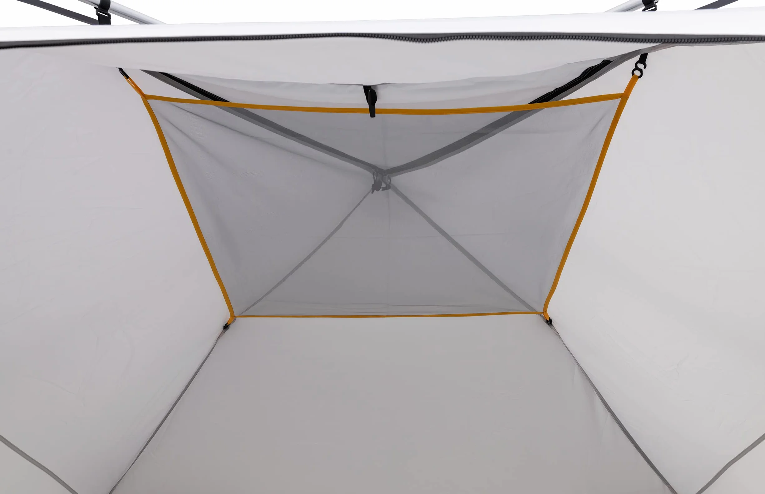 Camping Glacier 4-Person Tent, Free-Standing Cabin Style with Full Coverage Fly